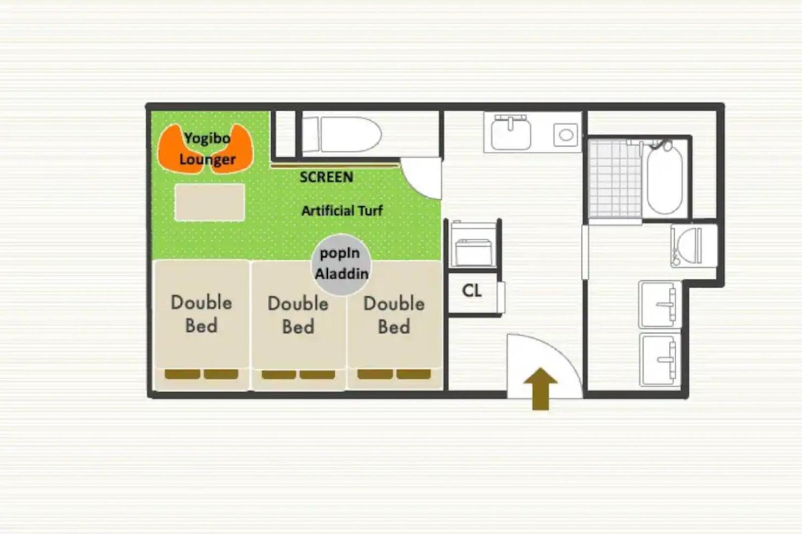 & Go Shinsaibashi-kita Apartment *