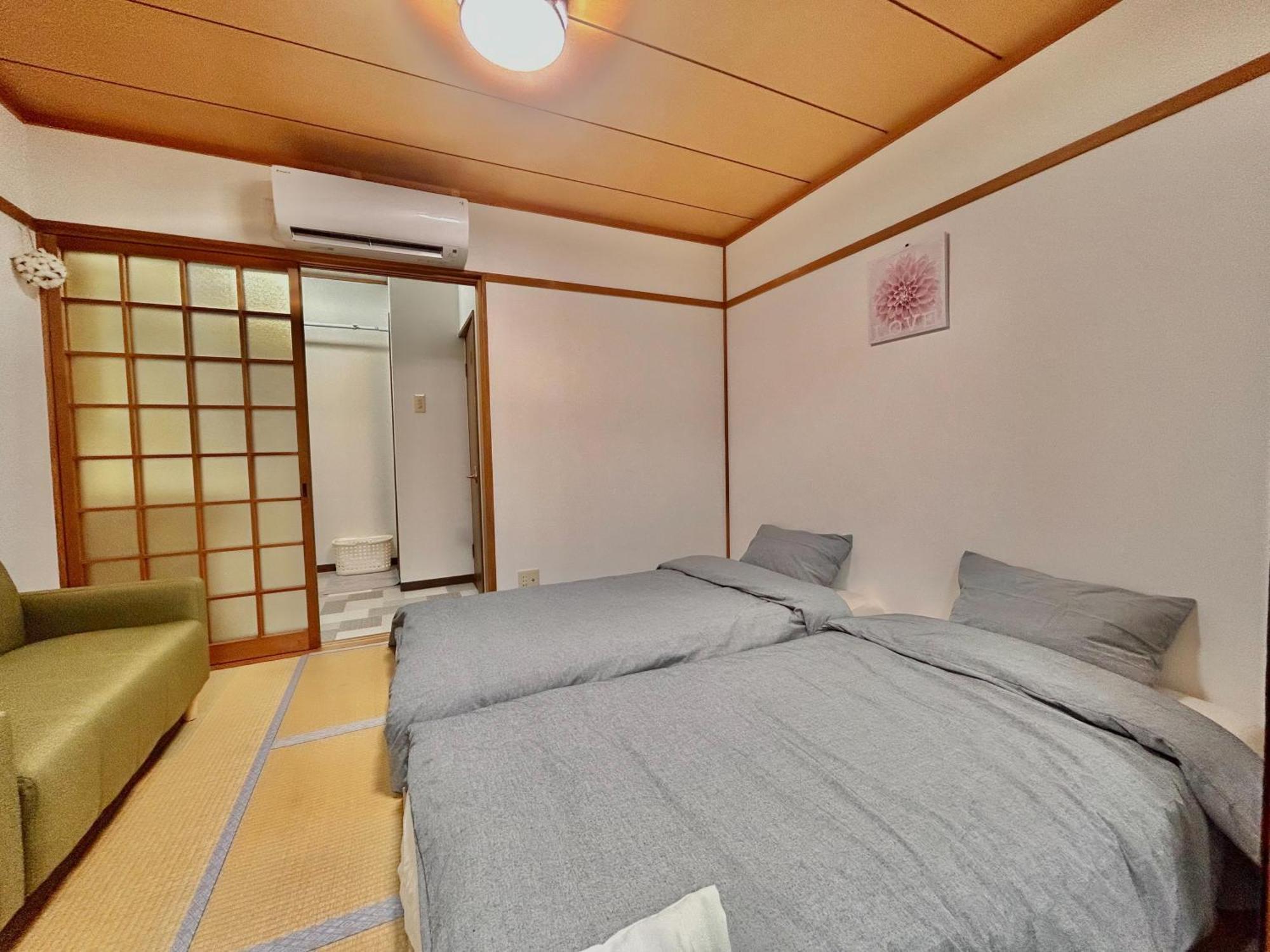 Apartment 空港＆海遊館直通、2wayアクセス便利、過客ノ家ー弁天町 *
