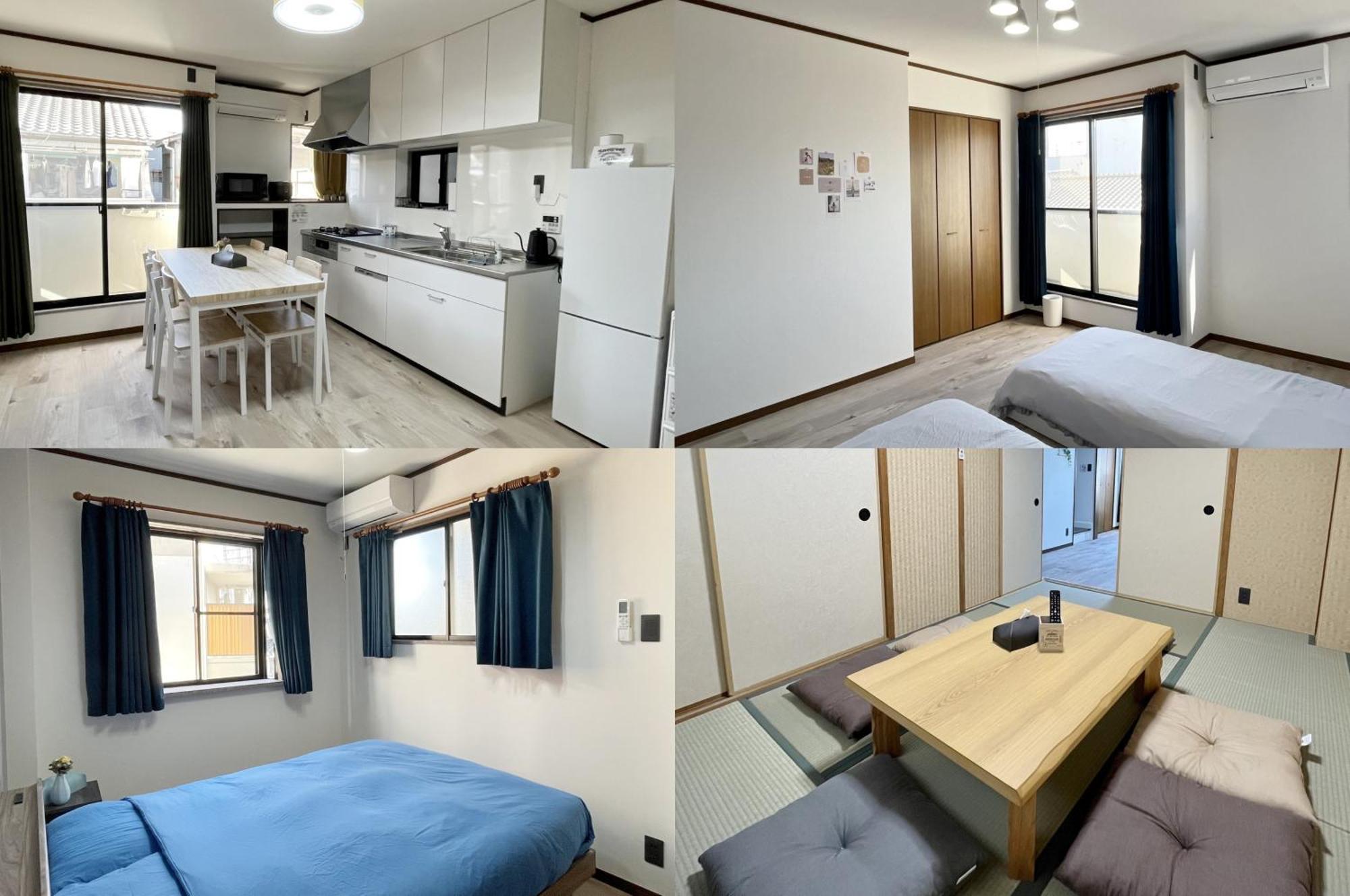 Apartment 樂居casa Alegria 日本一戸建 岸里玉出から徒歩3分 最大8名宿泊可能