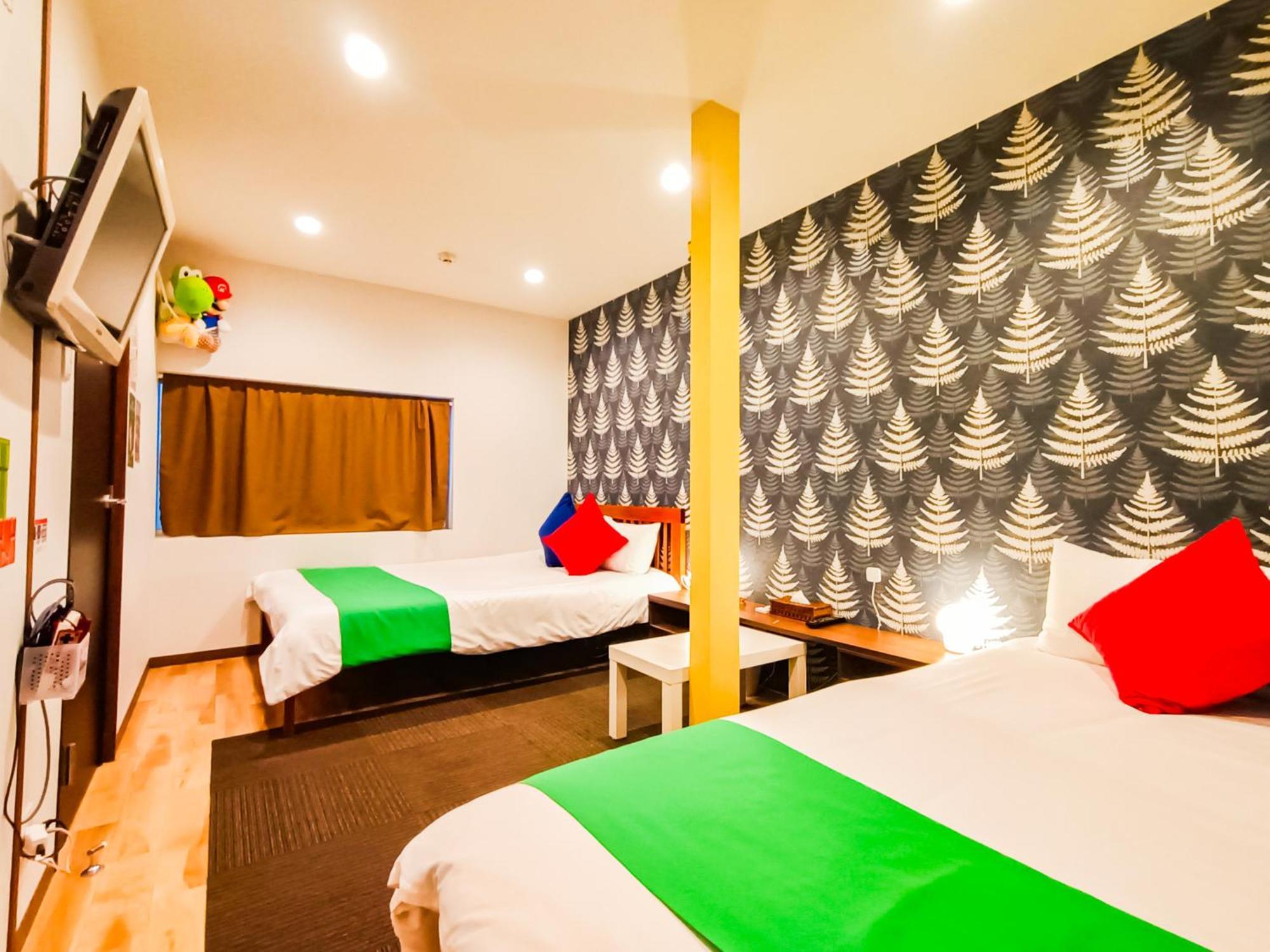 Apartment Usj 2 Stops, Umeda&dotonbori 8mins, Mario&famicon Sv2 Osaka