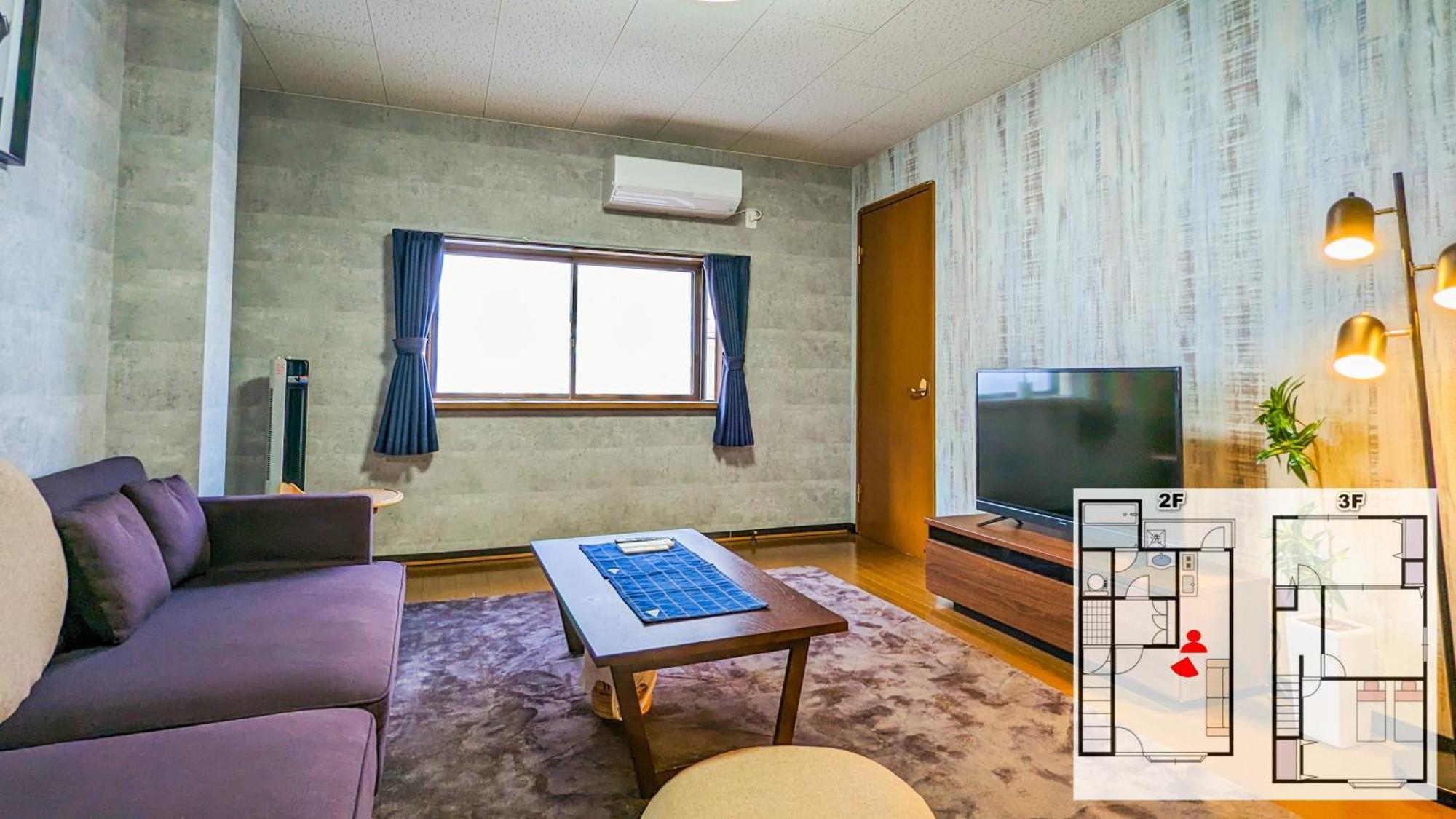 Apartment 76 Sq Meter, 3 Bedrooms & Livingroom With Famicon, Doumotengachaya Dt02 Osaka