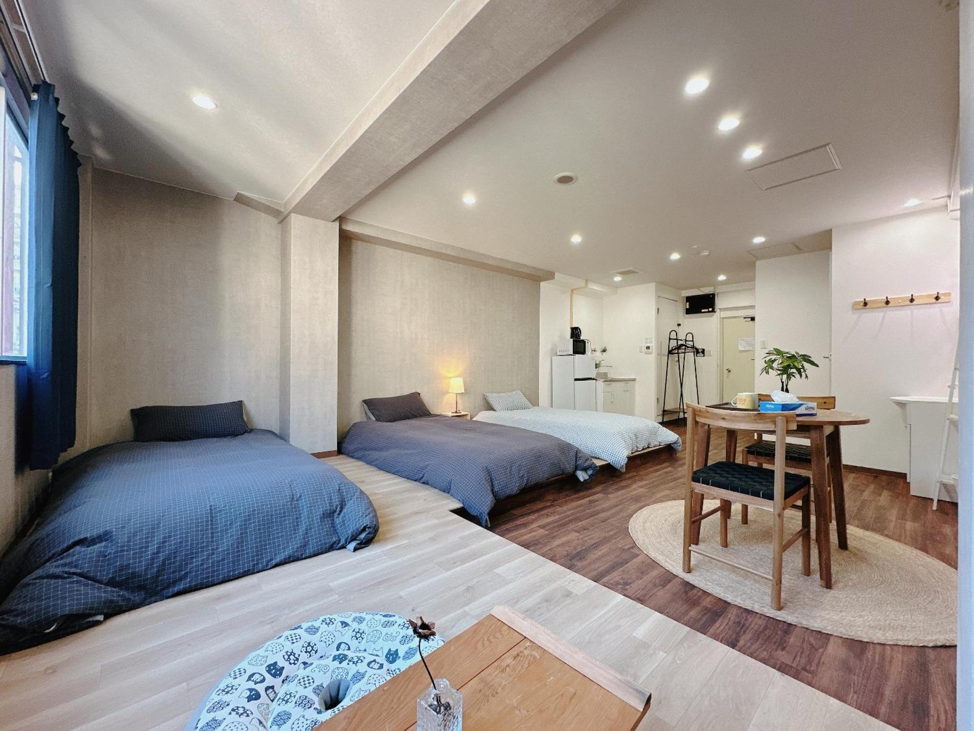 Apartment 【三米通天閣】202-2fb難波商圈天王寺心斎橋10min Osaka