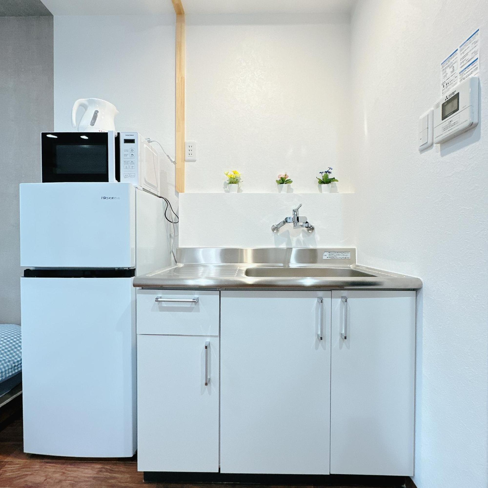 【三米通天閣】302-3fb難波商圈天王寺心斎橋10min Apartment *