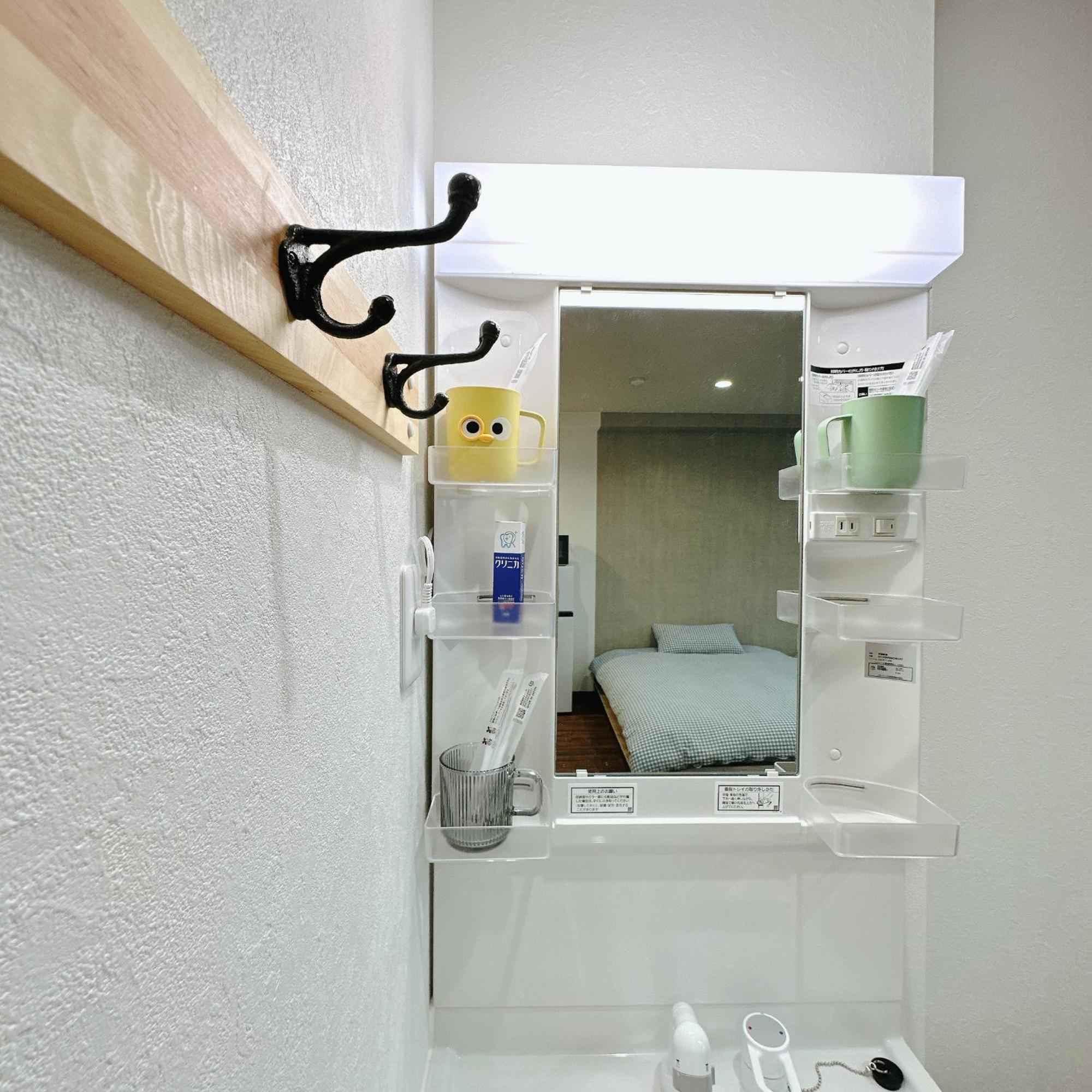Apartment 【三米通天閣】302-3fb難波商圈天王寺心斎橋10min *