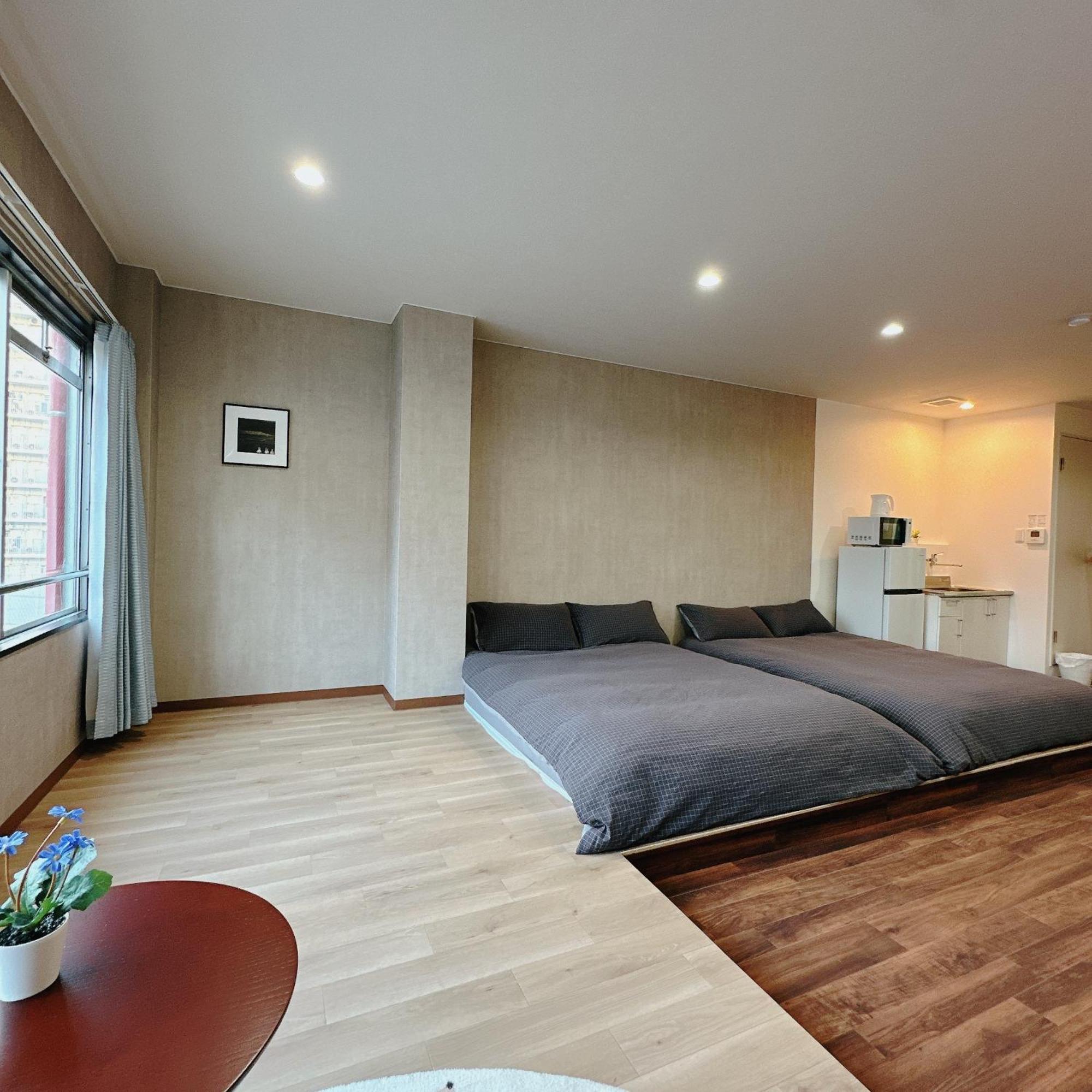 Apartment 【三米通天閣】402-4fb難波商圈天王寺心斎橋10min *