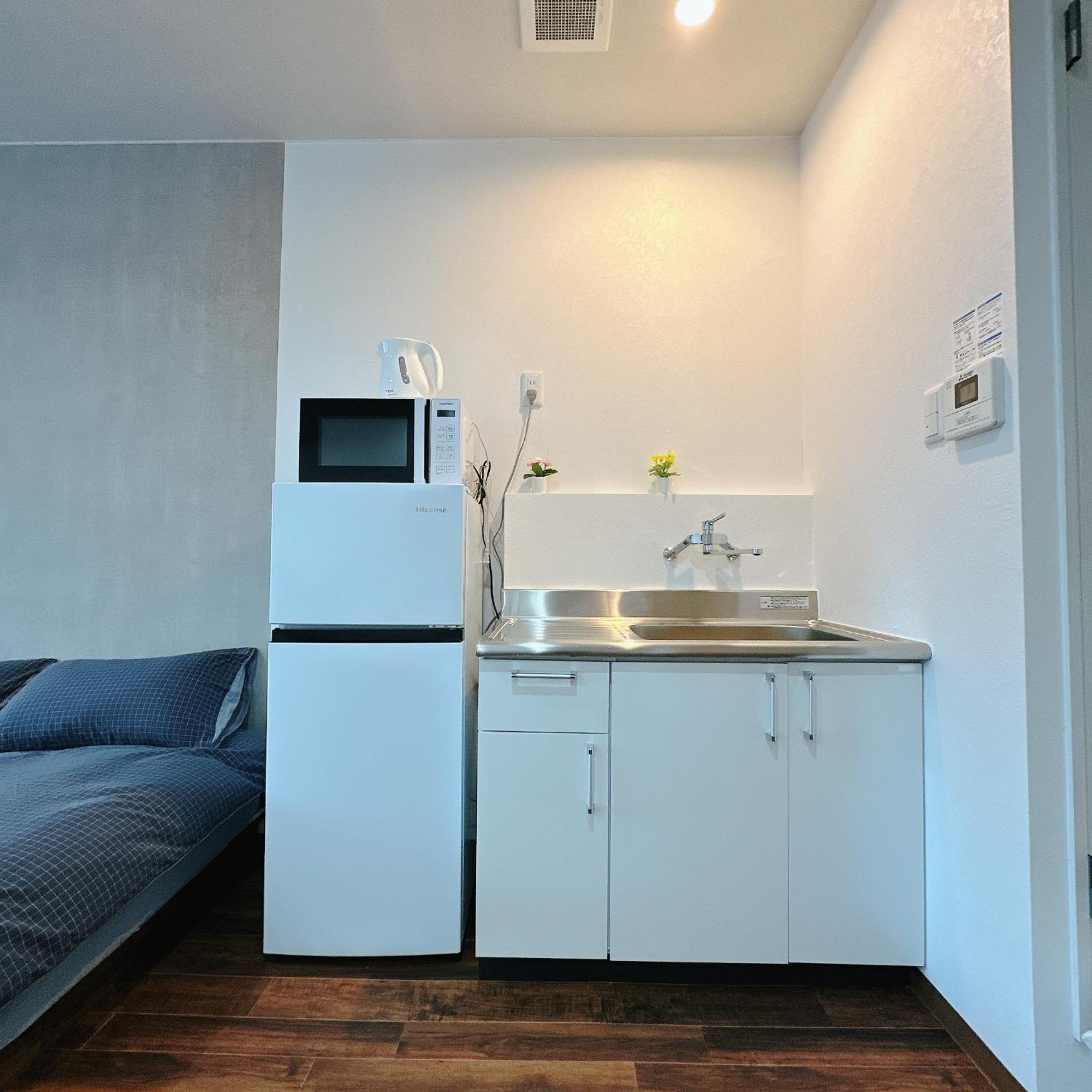 Apartment 【三米通天閣】402-4fb難波商圈天王寺心斎橋10min *