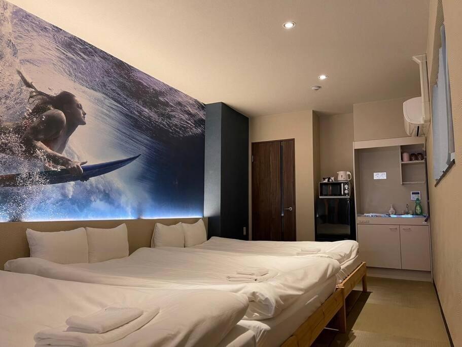 Apartment 響 日本橋＊big Sale＊難波駅10分・日本橋駅５分＊黒門市場すぐ横＊