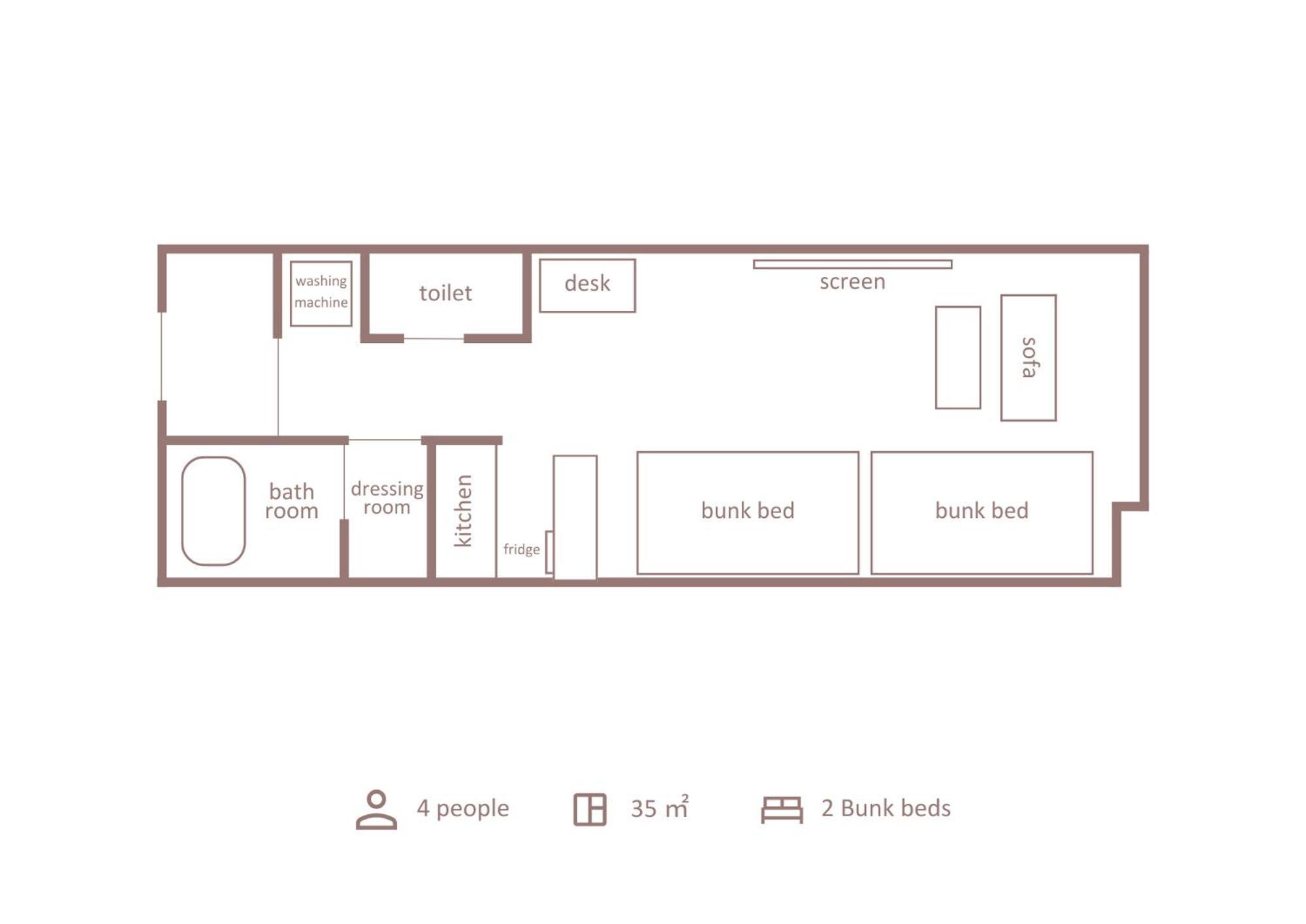 Minn Shin-osaka Aparthotel *