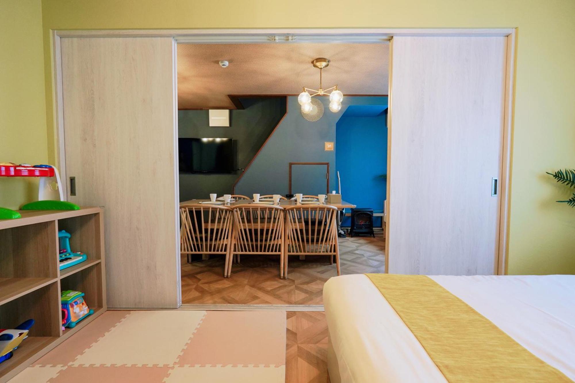 Guest house Usj5分钟!meeno Home西九条 美の宿亲子民宿 马里奥手环 Refa美容花洒 大空间 出行便利