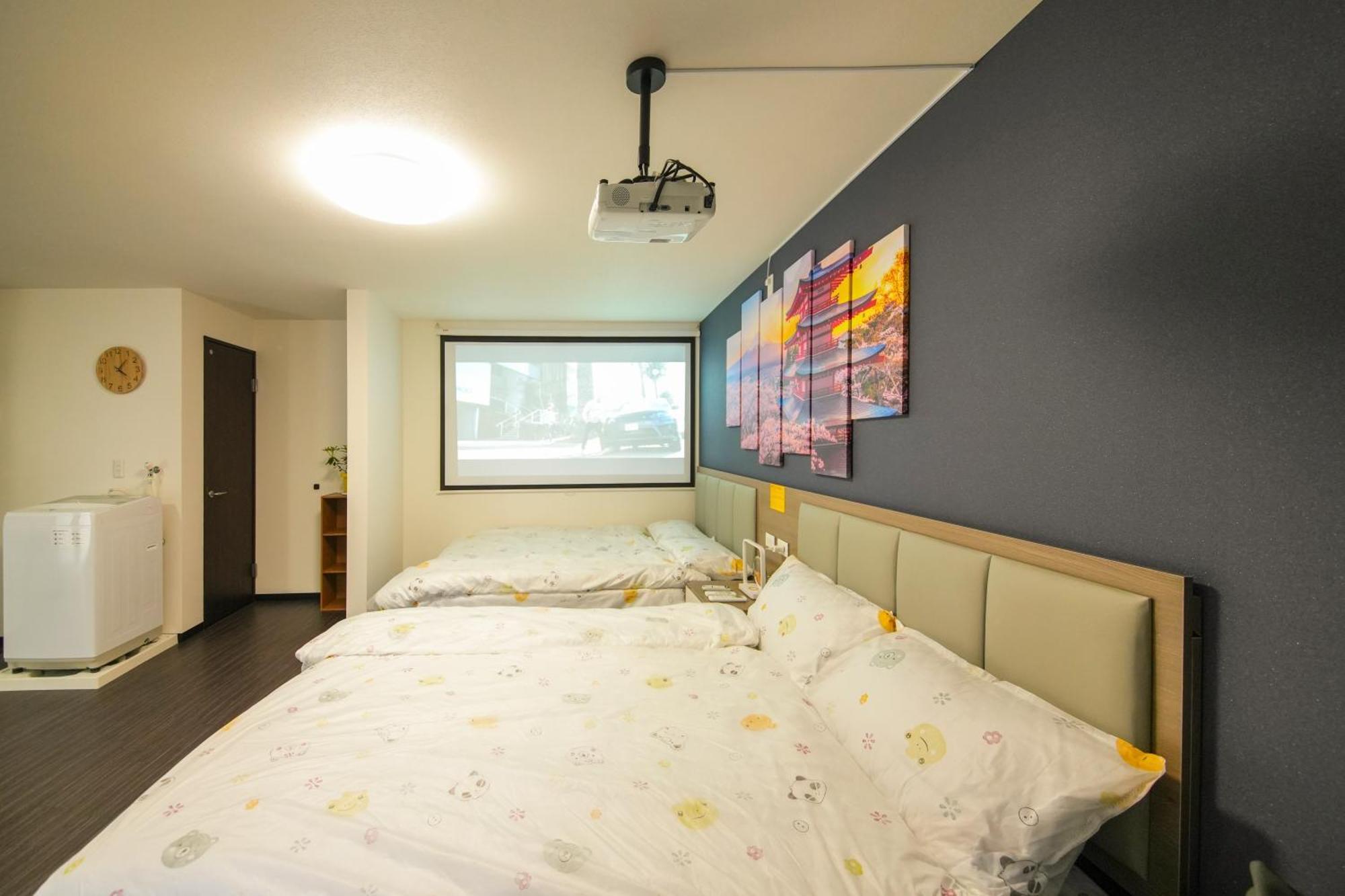 Apartment Blue House I大阪青の舍 I床品只使用一次 I步行8分钟内4站可达 *