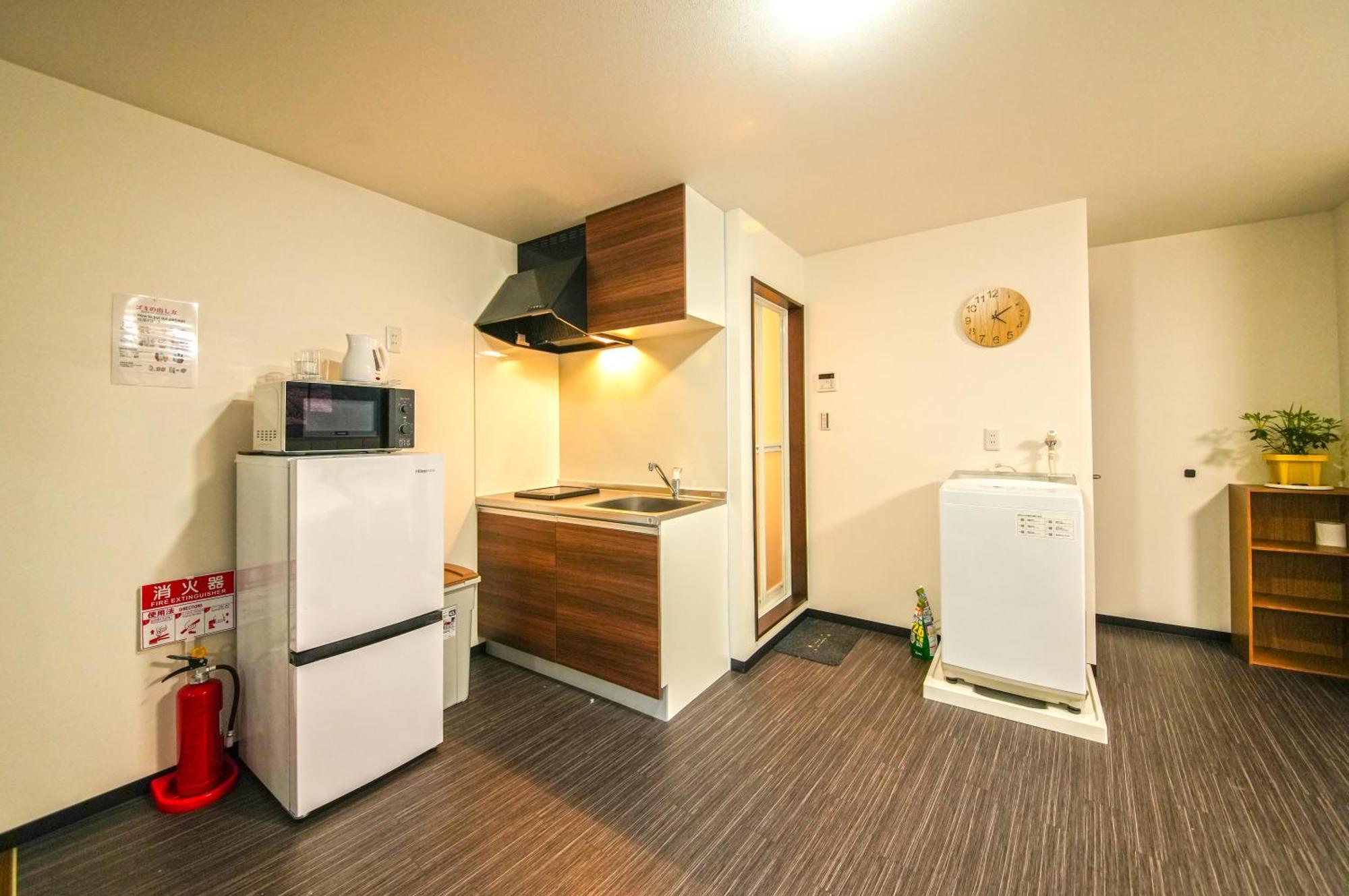 Apartment Blue House I大阪青の舍 I床品只使用一次 I步行8分钟内4站可达 *