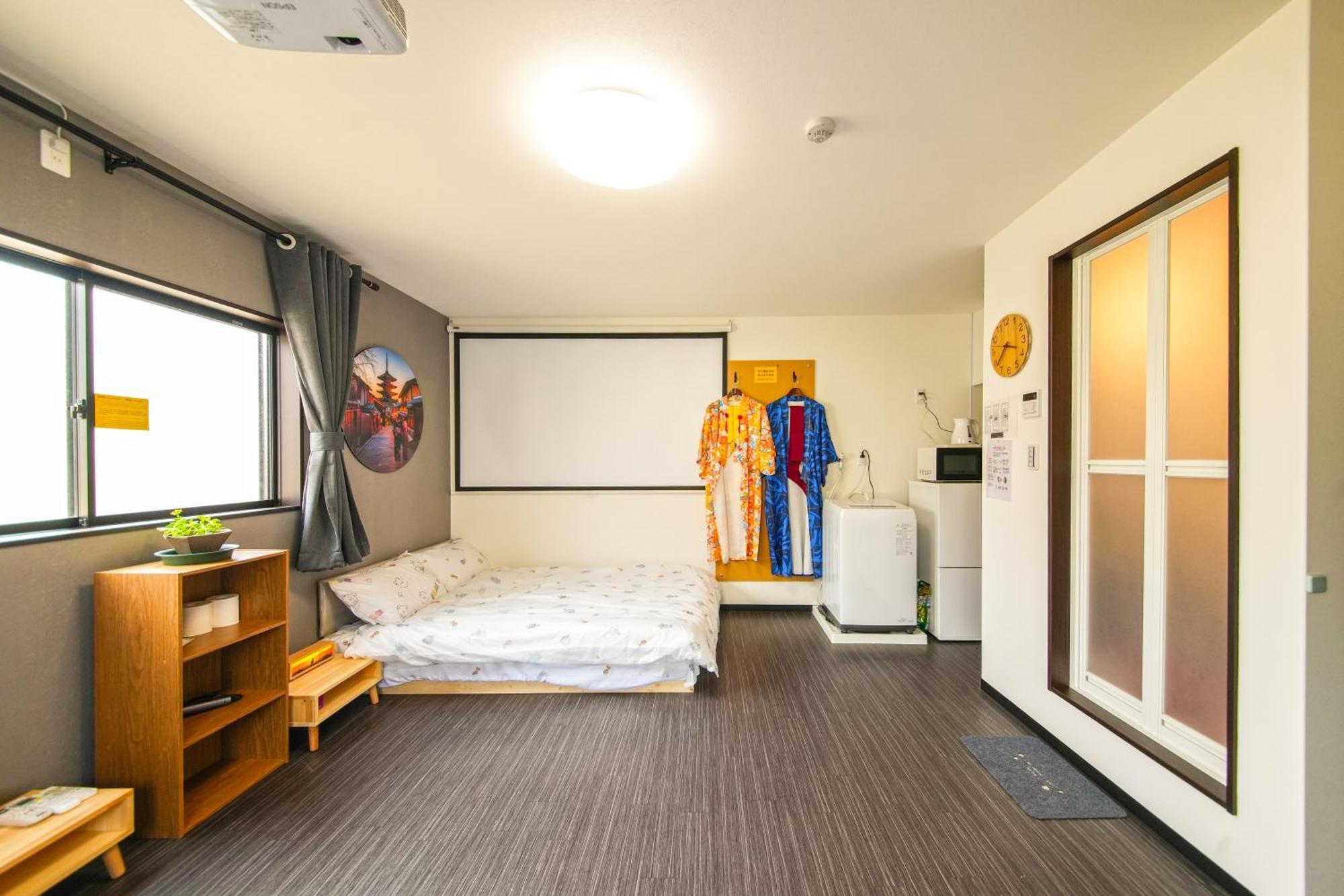 Apartment Blue House I大阪青の舍 I床品只使用一次 I步行8分钟内4站可达 *
