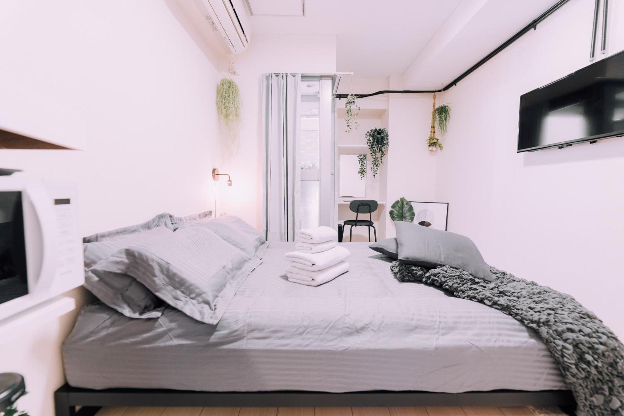 Apartment Minimalist Loft Namba Compact Studio With A 24-hour Gym Ma603 Osaka