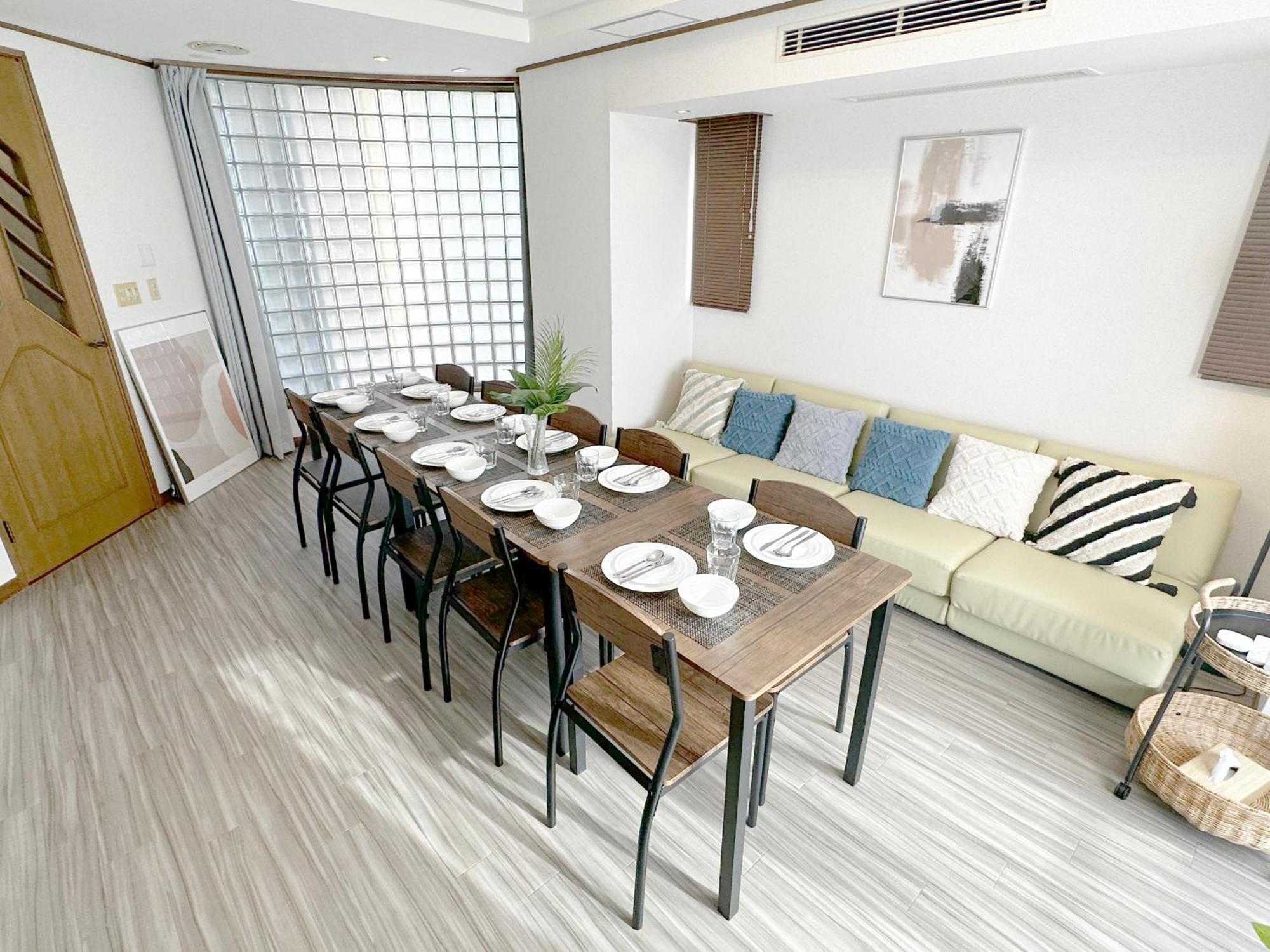松屋町駅 徒歩5分!!! 心斎橋地下鉄1駅 距離 ホテルリネン使用 Apartment