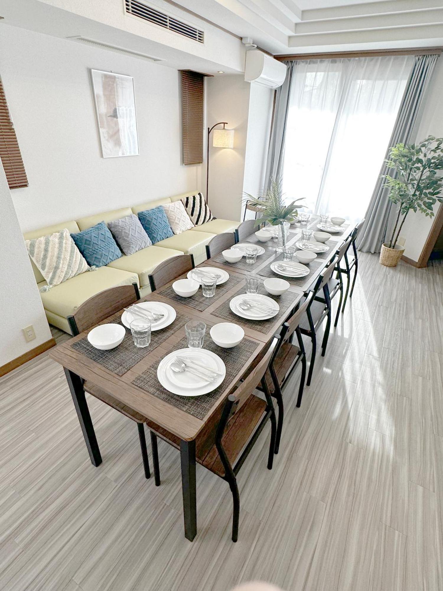松屋町駅 徒歩5分!!! 心斎橋地下鉄1駅 距離 ホテルリネン使用 Apartment Osaka