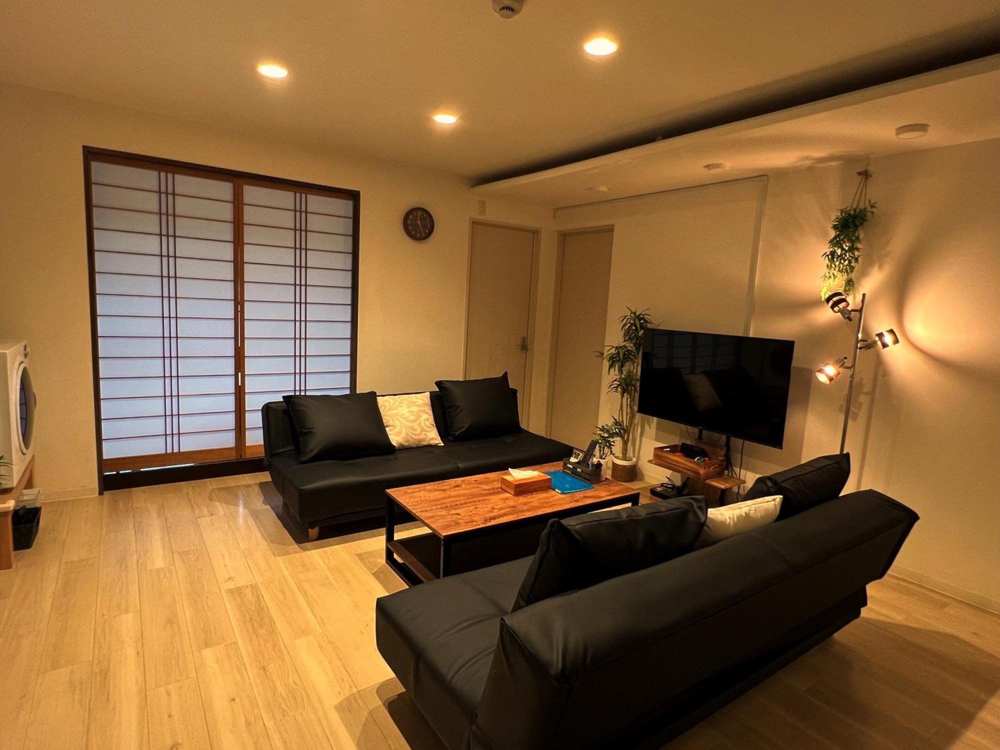 Apartment 最上階から国宝四天王寺を一望