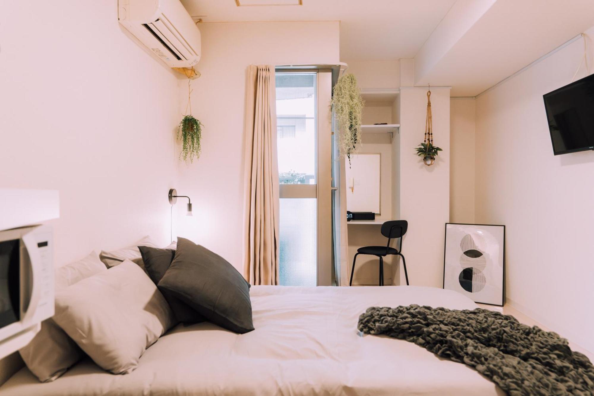 Minimalist Loft Namba Compact Studio With A 24-hour Gym Ma405 Apartment