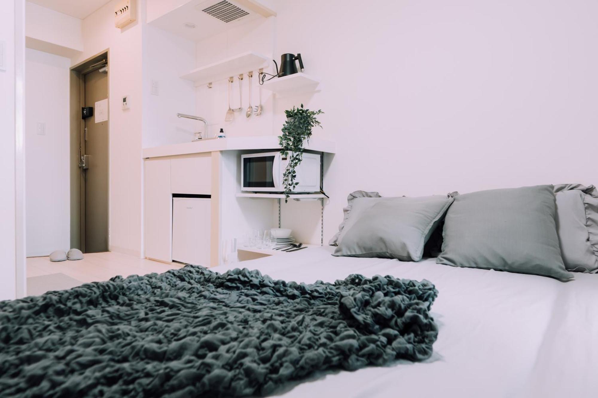 Apartment Minimalist Loft Namba Compact Studio With A 24-hour Gym Ma405 Osaka