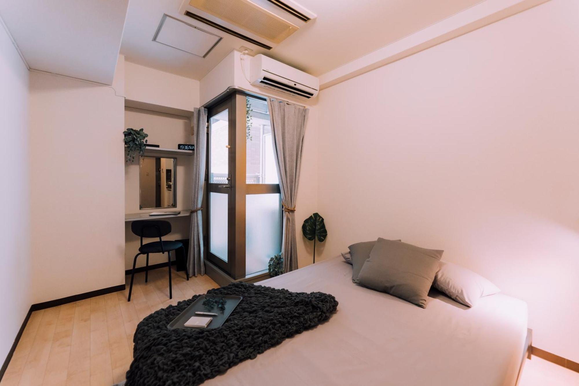 Minimalist Loft Namba Compact Studio With A 24-hour Gym Ma205 * Osaka