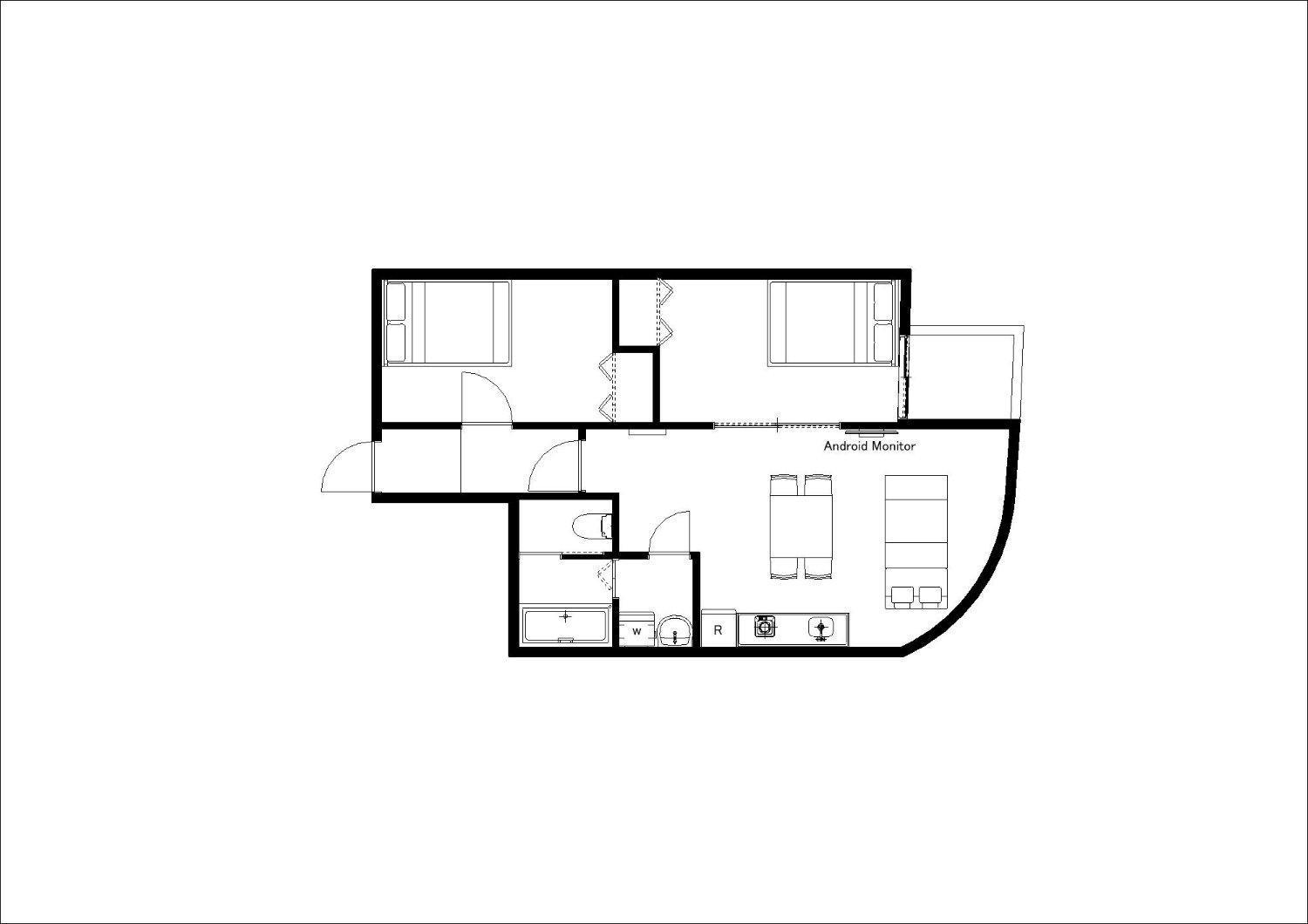 Apartment House Honkan *