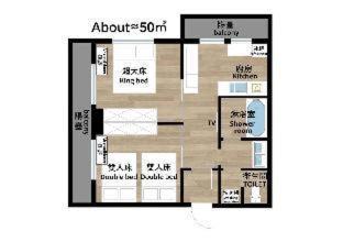 Ostay Vermillion Namba Aparthotel