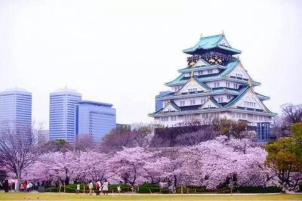 机场直达黑门市场1分钟公寓3房一厅2厕所2浴室 Apartment Osaka