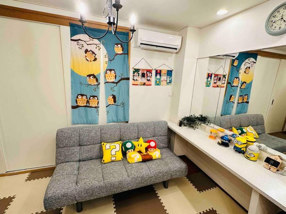 Apartment 212gblhouse,大阪中心部,道頓堀,難波,心斎橋,黒門市場エリア!usjもすぐ!駅から徒歩1分の広いおしゃれな部屋!