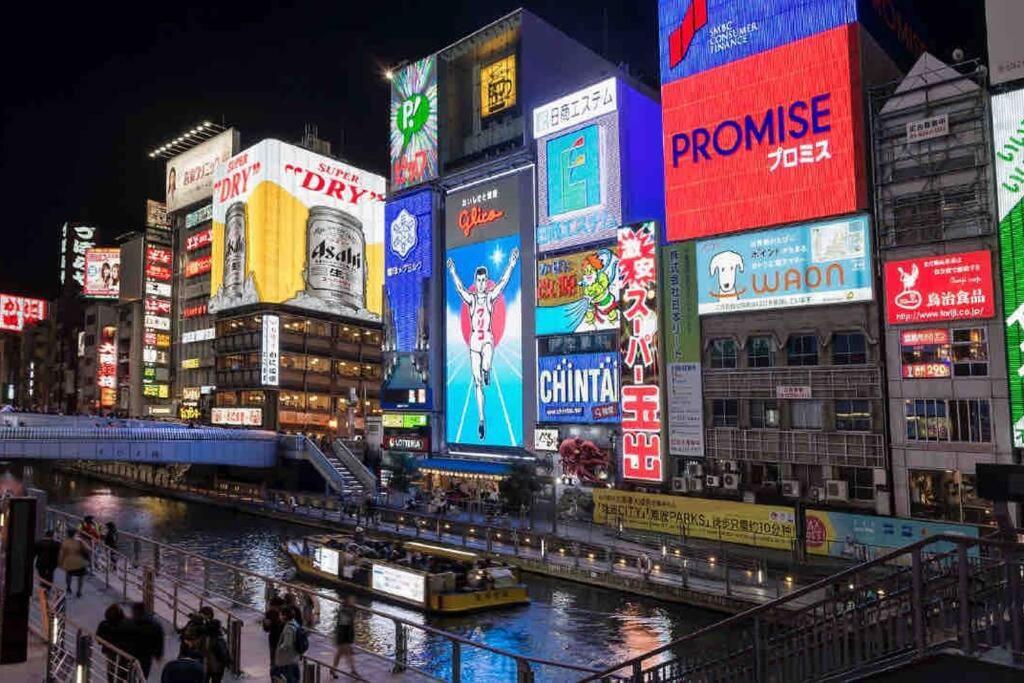 Apartment 212gblhouse,大阪中心部,道頓堀,難波,心斎橋,黒門市場エリア!usjもすぐ!駅から徒歩1分の広いおしゃれな部屋! Osaka