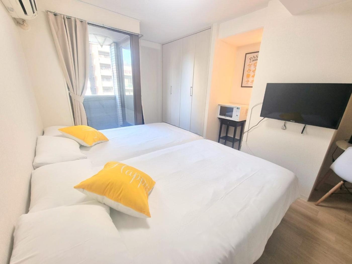 403호 시텐노지역앞 츠텐카쿠 아베노 하루카스 스파월드 난바근접 Apartment Osaka