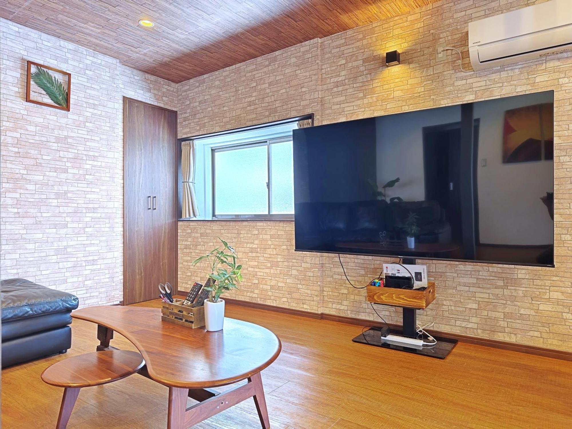 清潔#快適#広々なんば駅徒歩8分#9名宿泊可#wi-fiswitch#大画面tv Villa *