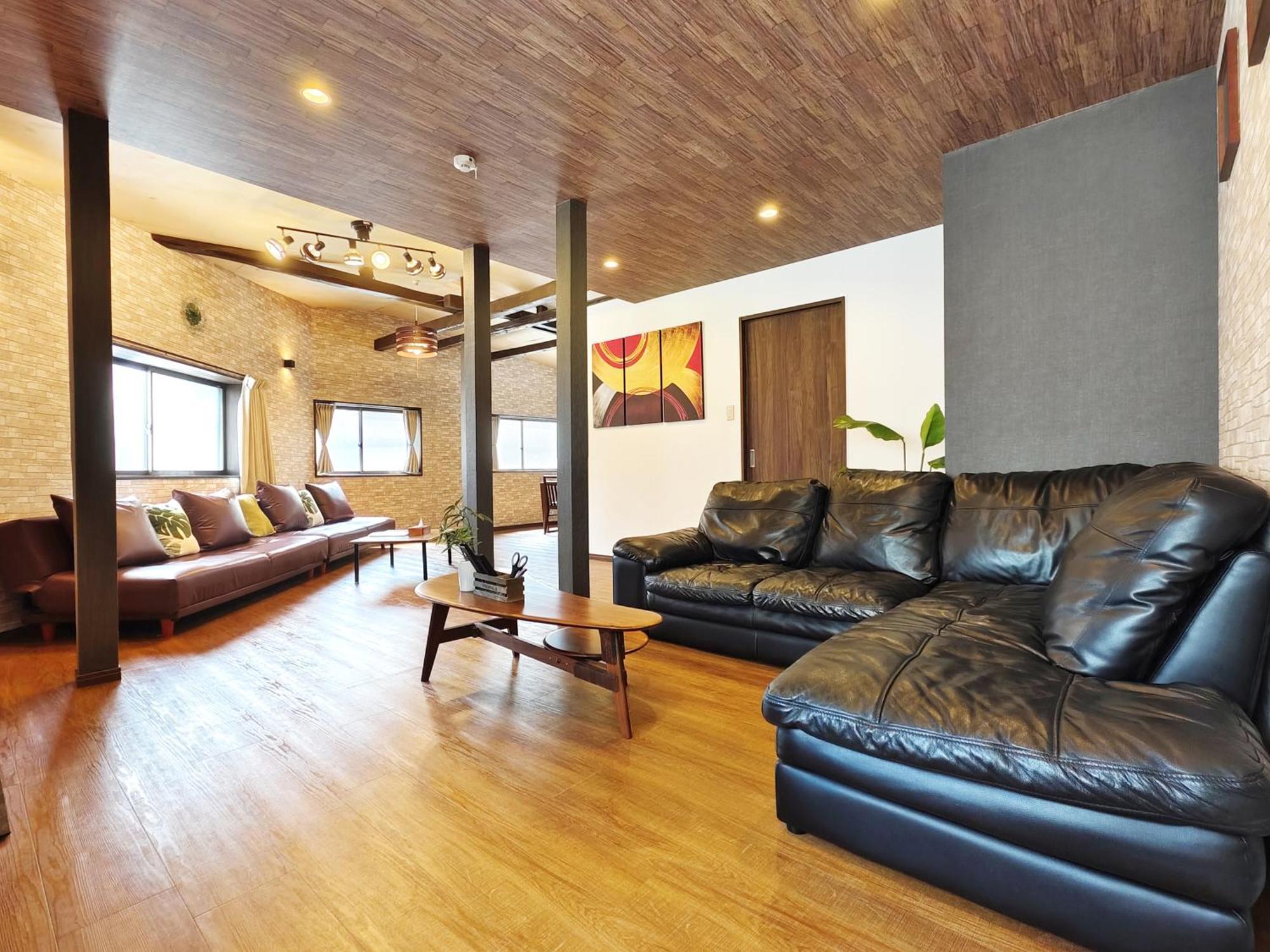 Villa 清潔#快適#広々なんば駅徒歩8分#9名宿泊可#wi-fiswitch#大画面tv