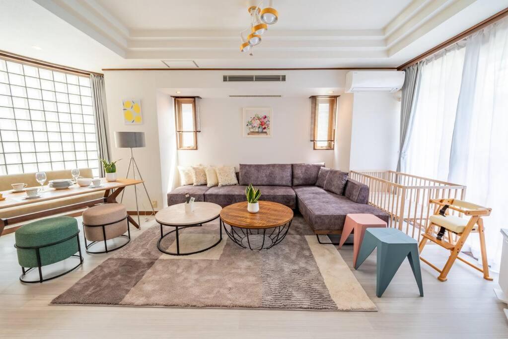 Sweet House 105 Square Meters Of Single Floor Space 15 Minutes On Foot To Shinsaibashi Dotonbori 30 Minutes To Usj 7 Minutes To Umeda Apartment *