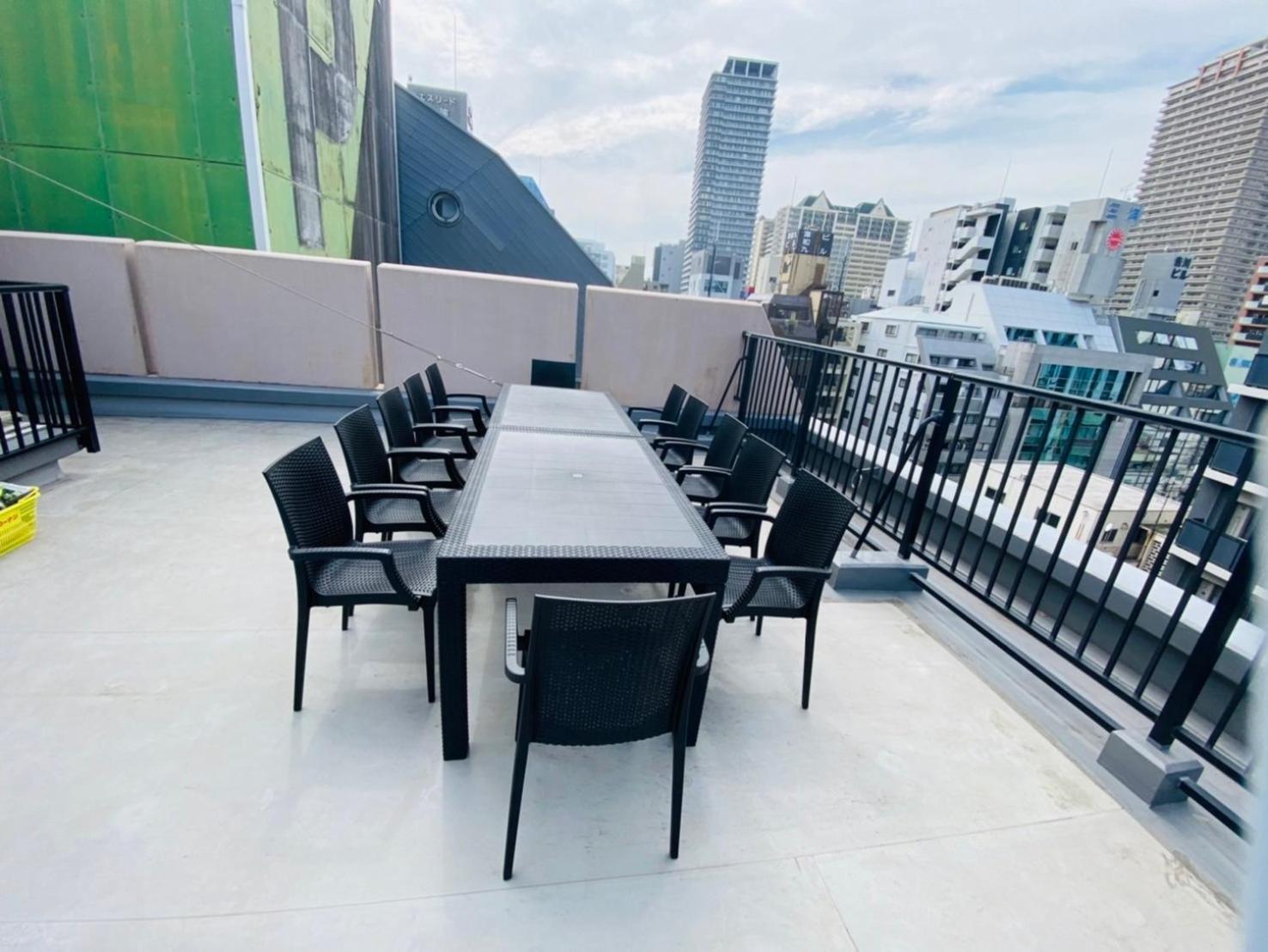 Groundcourt Namba: For Large Groups Apartment *