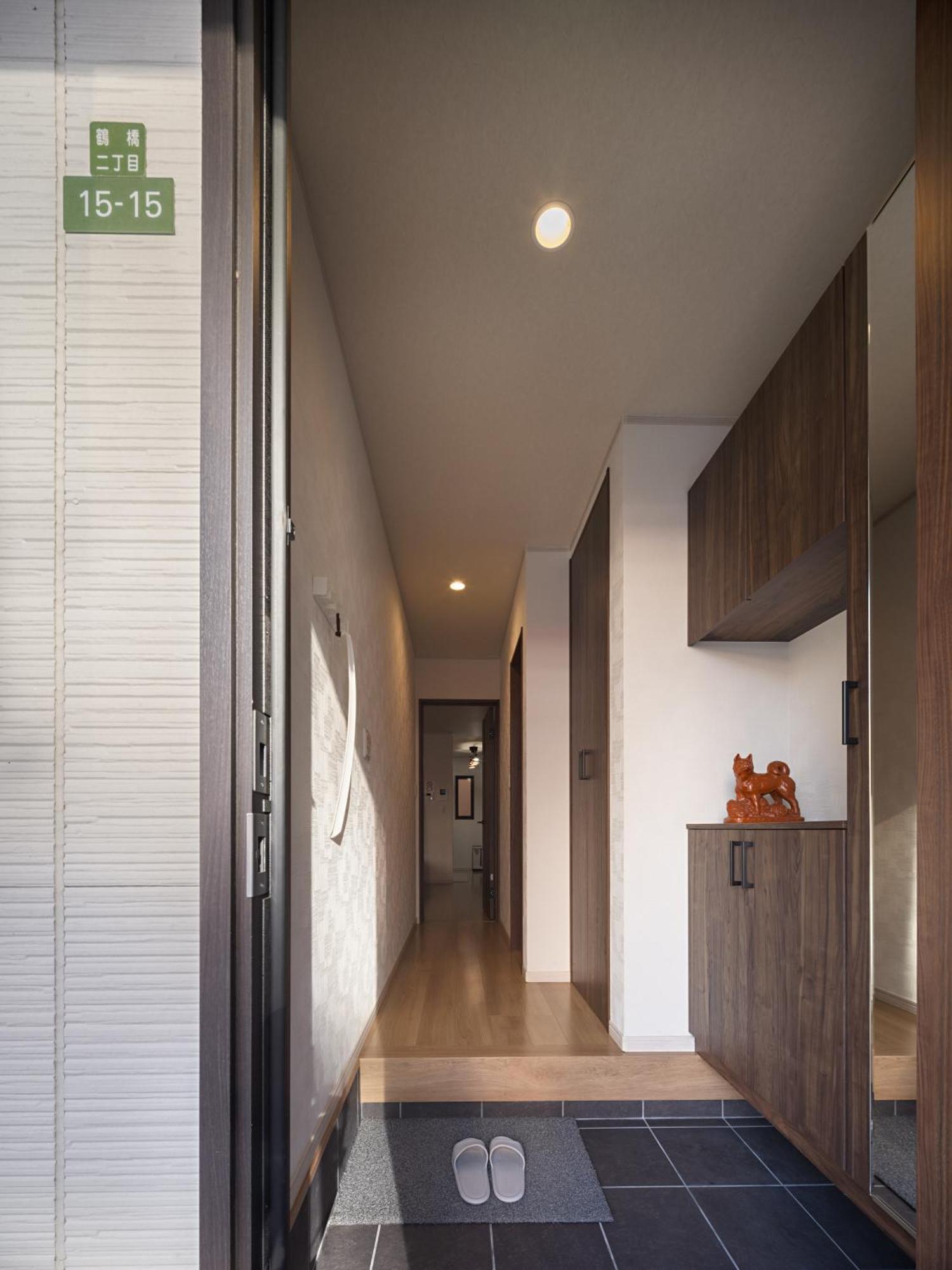 福助 豆腐osakatsuruhashi鹤桥5mins Walk Jr Loop/namba/usj Villa *