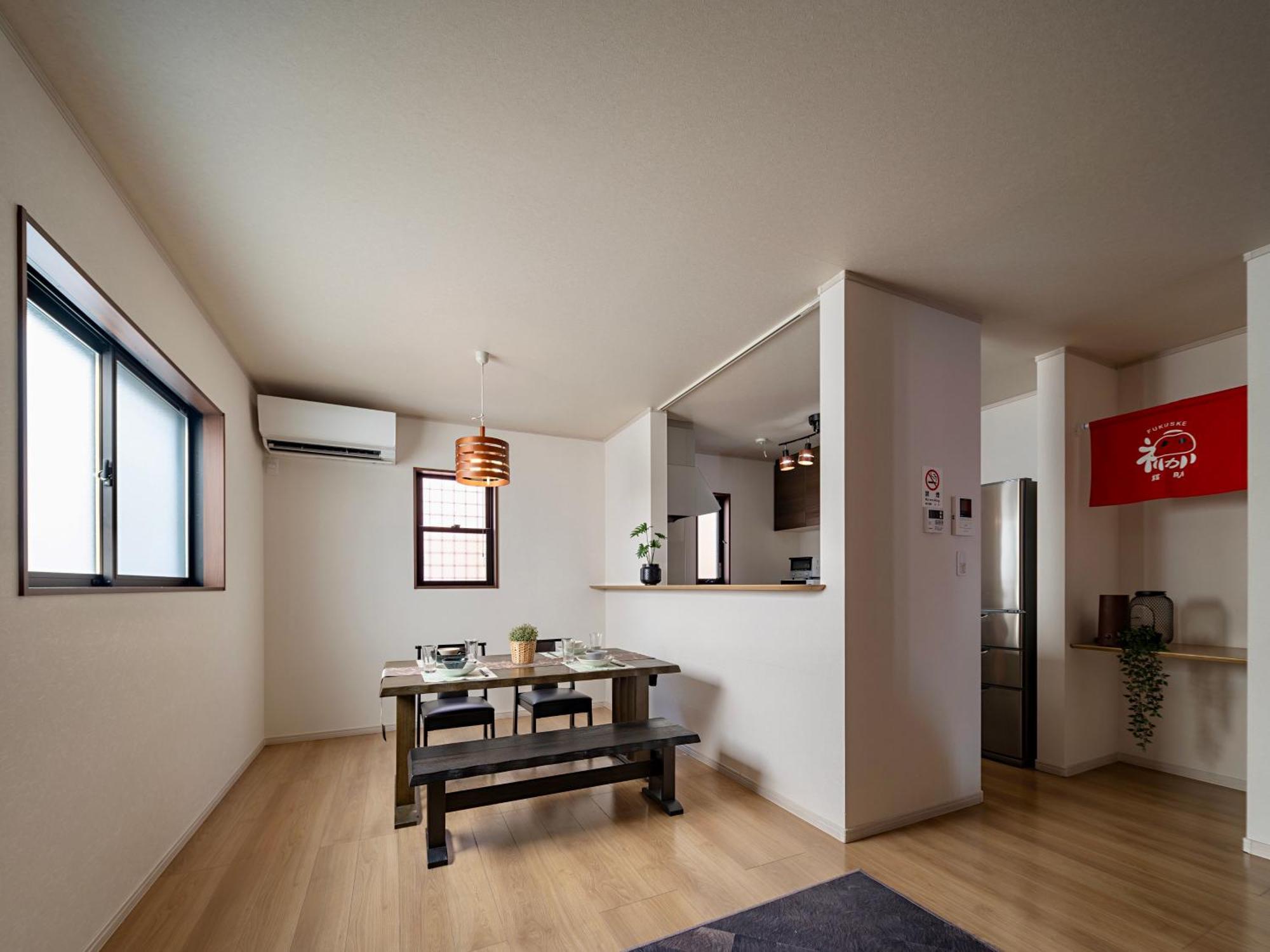 福助 豆腐osakatsuruhashi鹤桥5mins Walk Jr Loop/namba/usj Villa Osaka