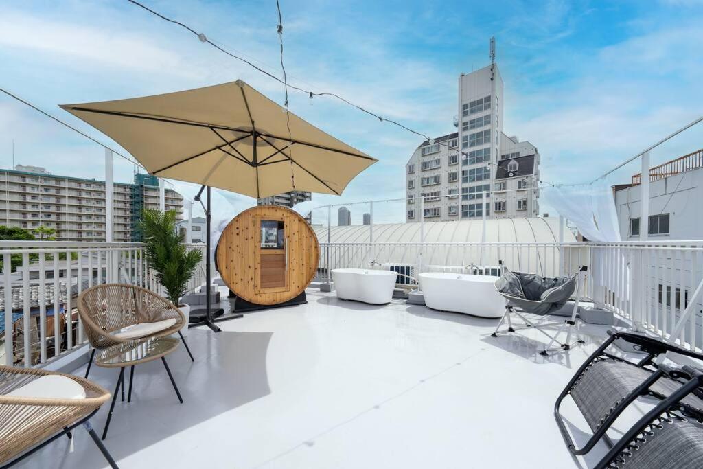 Nico!サウナ!ハンモック!yogibo!大画面プロジェクター!非日常の暮らし 寝室5つ トイレお風呂3台 Villa