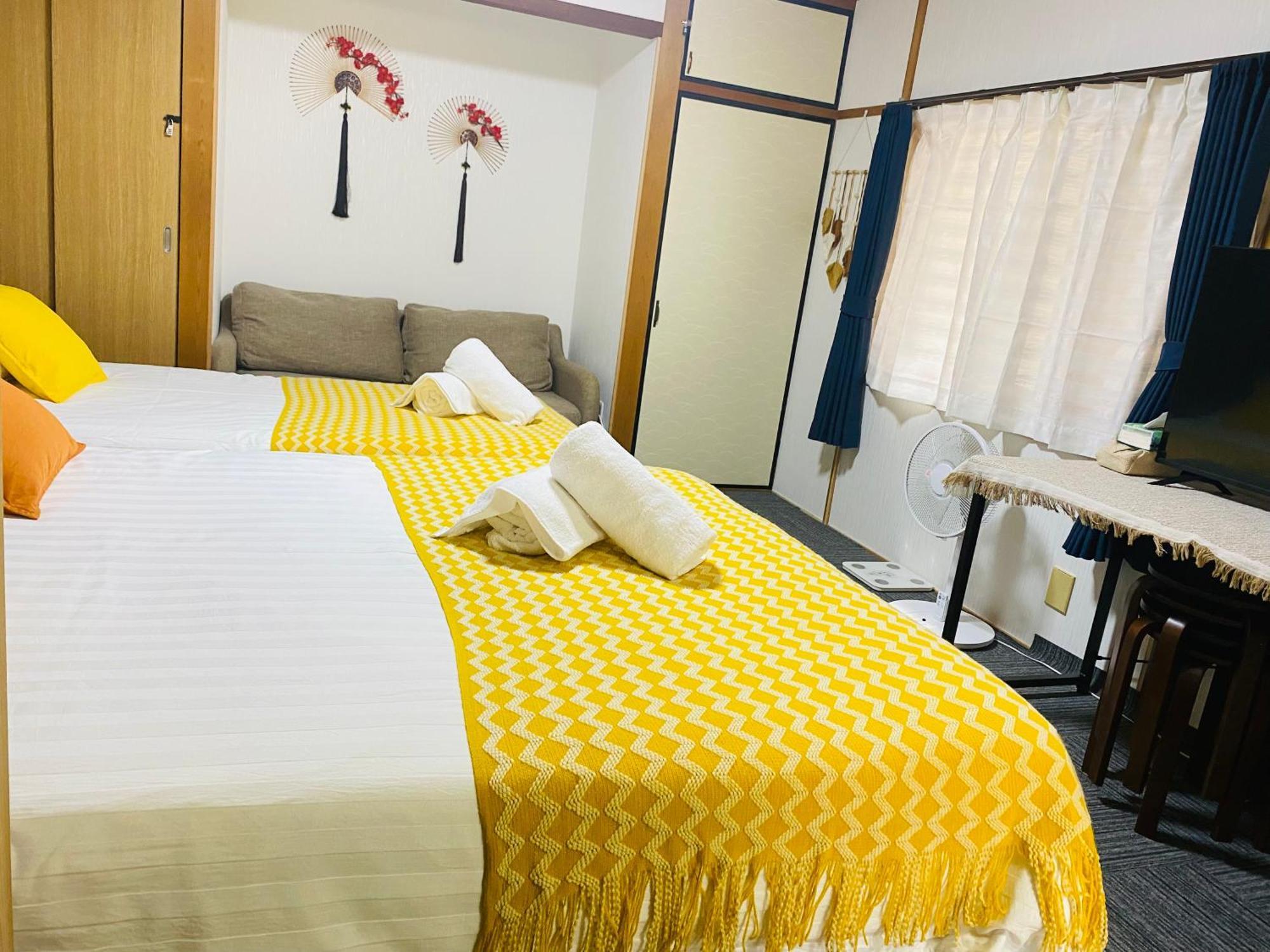 大阪民宿梅田淀川花b套 Apartment *