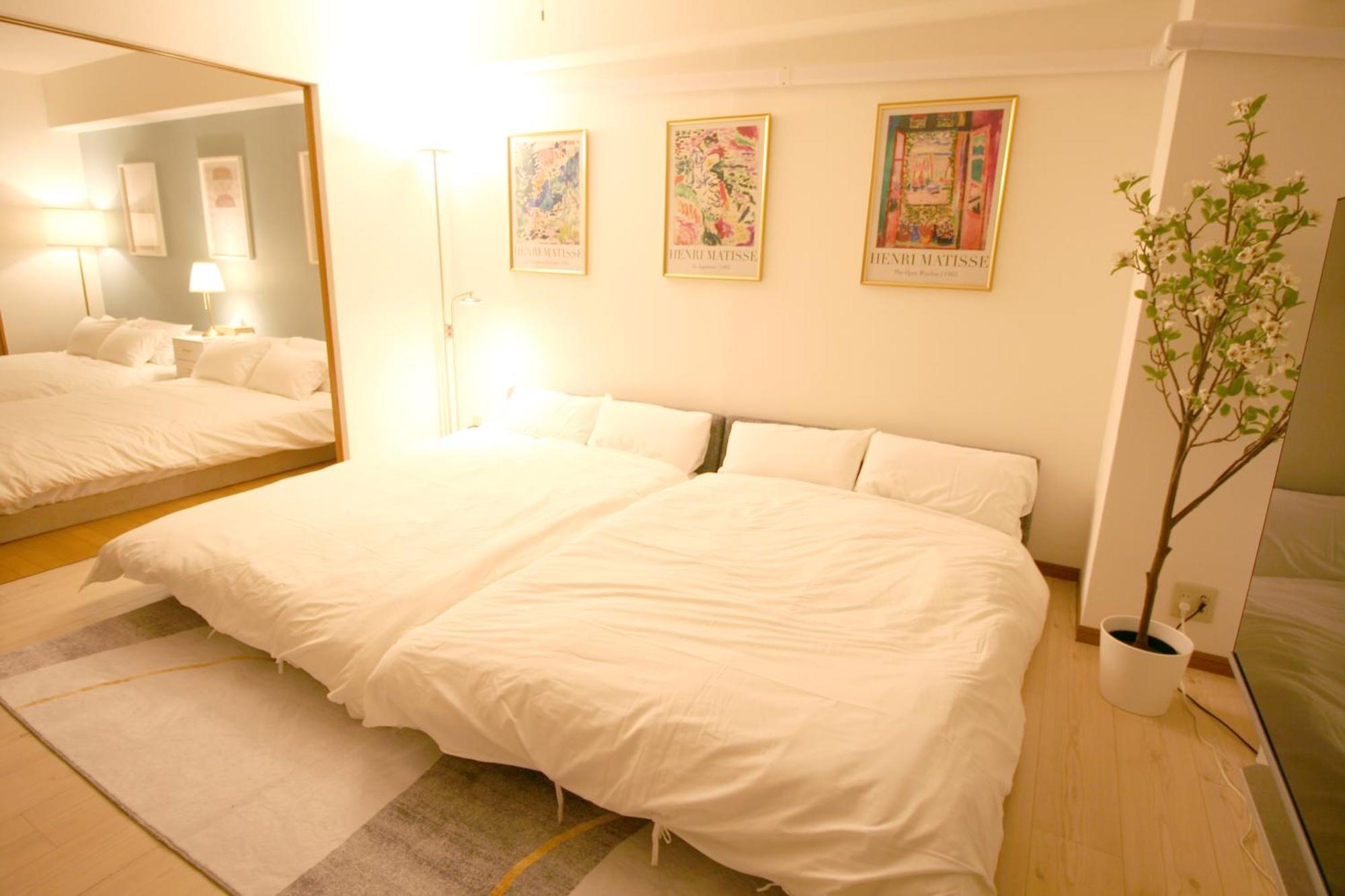 大阪中心街 道頓堀徒歩10分!!! 日本橋駅 徒歩10分 ホテルリネン使用 702 Apartment Osaka