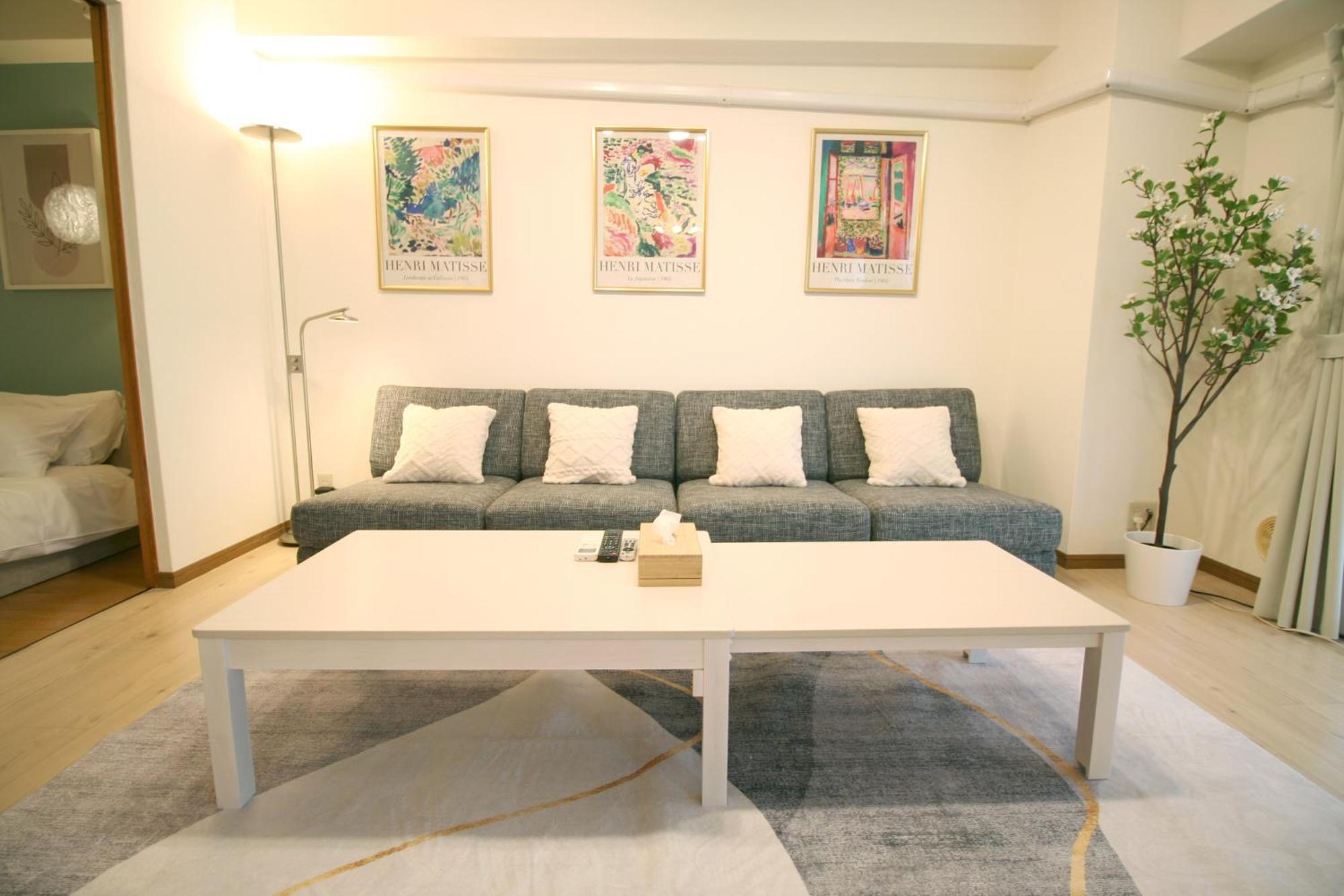 大阪中心街 道頓堀徒歩10分!!! 日本橋駅 徒歩10分 ホテルリネン使用 702 Apartment Osaka