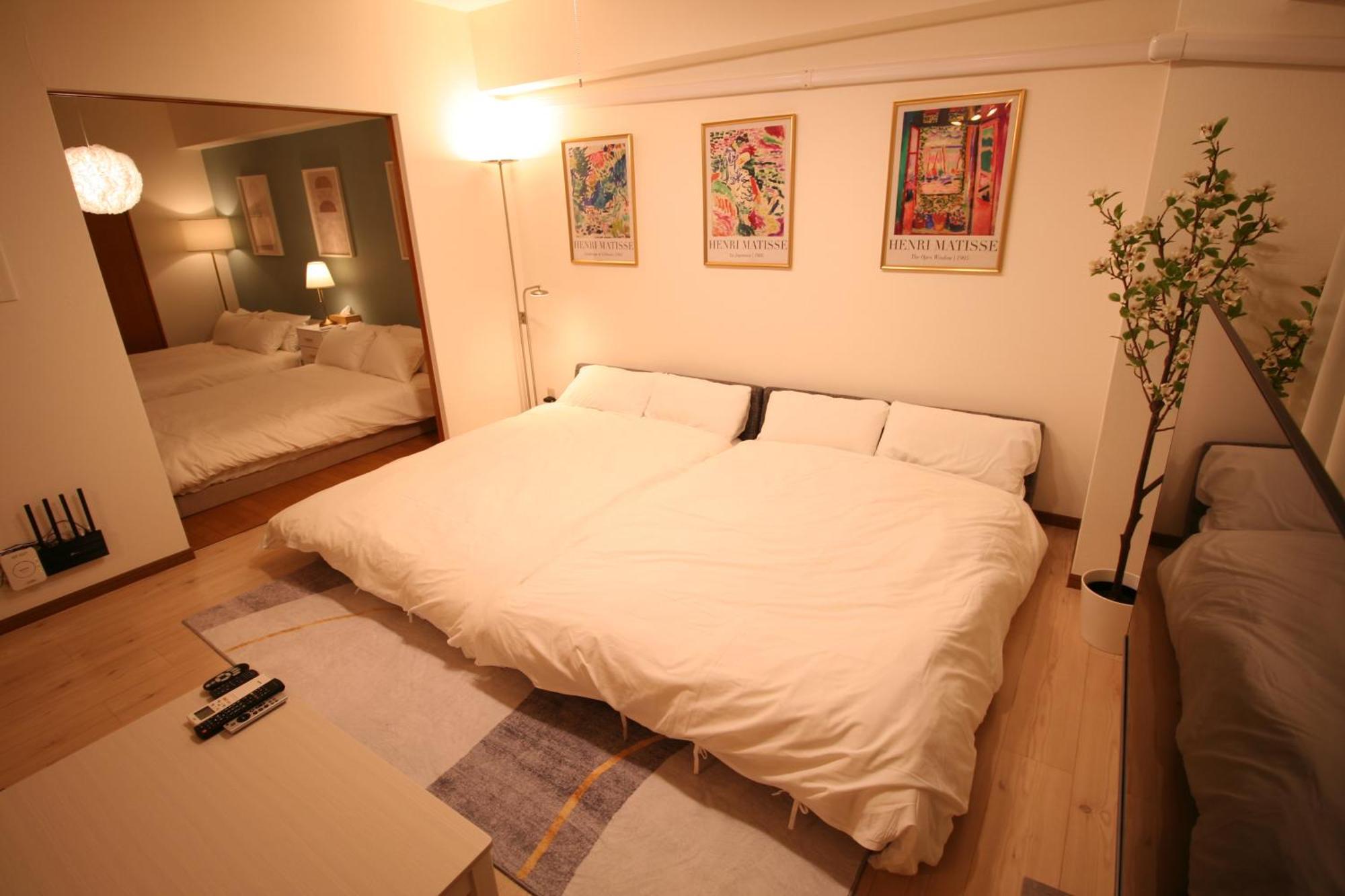 Apartment 大阪中心街 道頓堀徒歩10分!!! 日本橋駅 徒歩10分 ホテルリネン使用 702