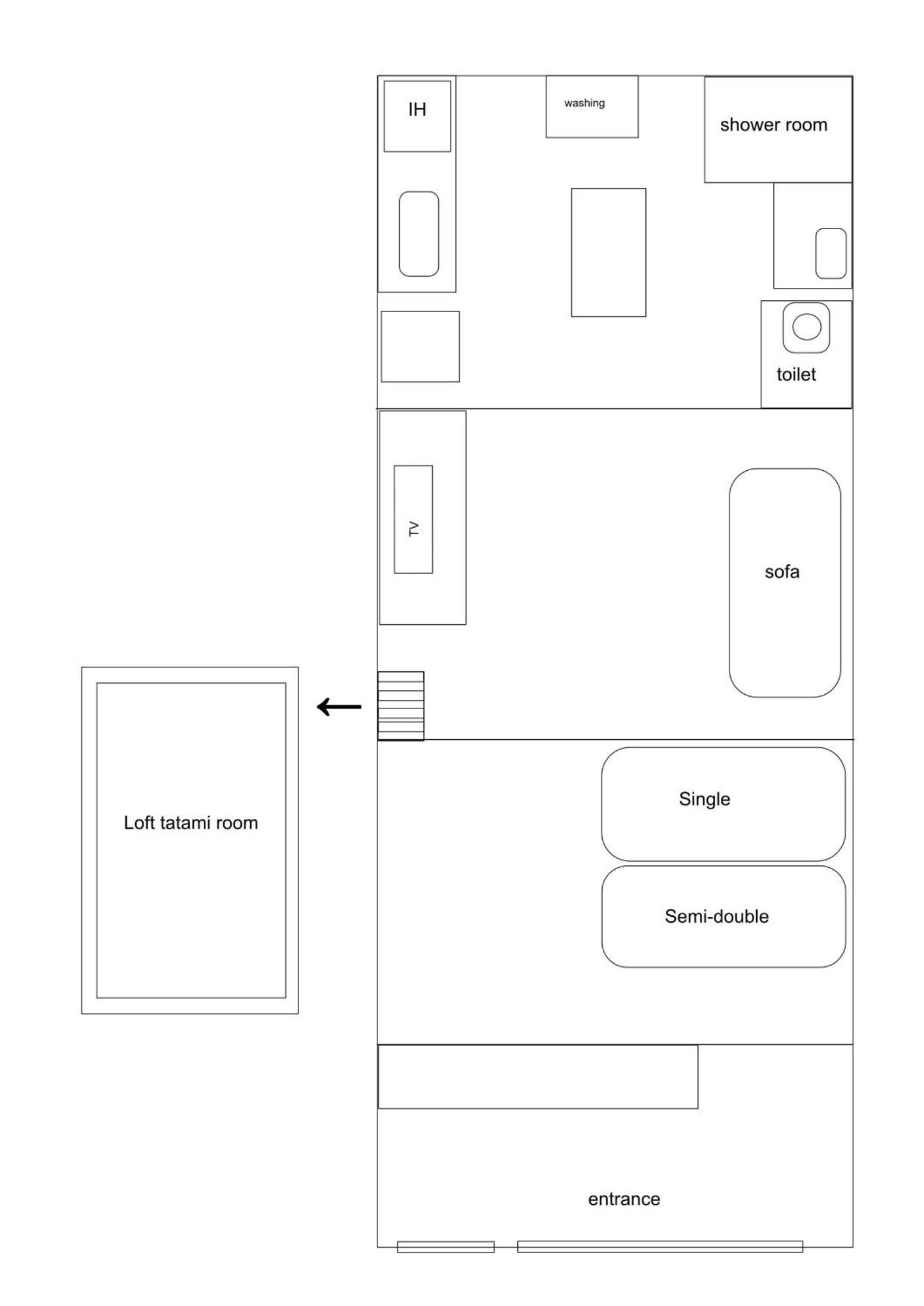 Chidori House1 Apartment Osaka