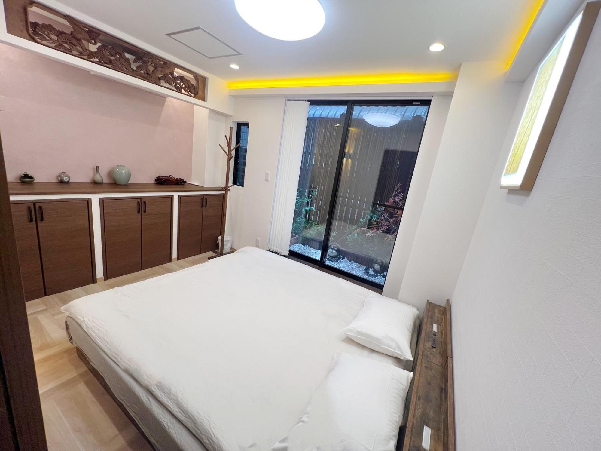 Apartment 二室一厅-大阪中心-心斋桥-难波-梅田-usj-日本桥-大阪城公园-京都神户奈良-地铁站200m *