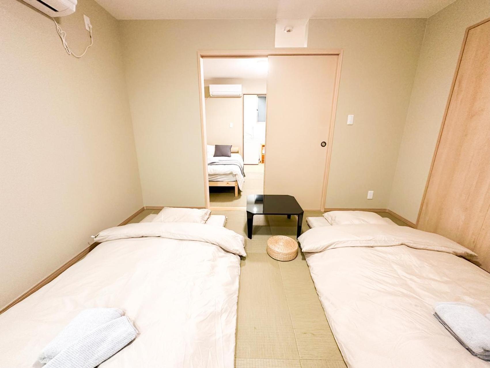 Villa 天下茶屋駅步行5分钟関西空港南海線直达88平方日式別荘単元二難波黒門市場通天閣直达 *
