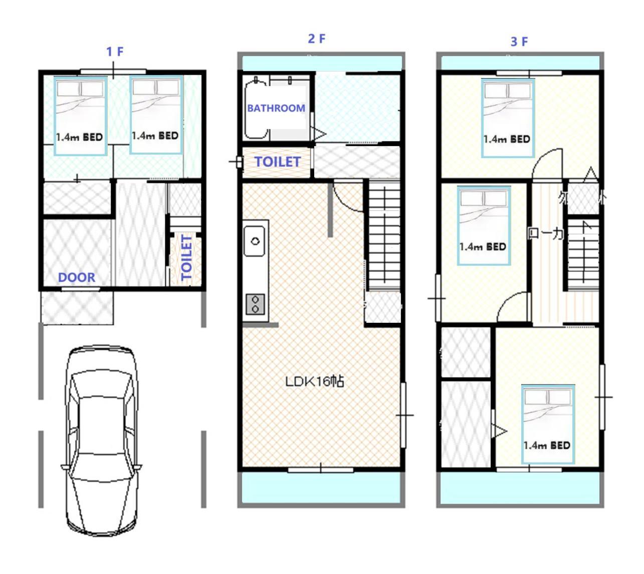 Villa Westhouse C 花园町店 Osaka