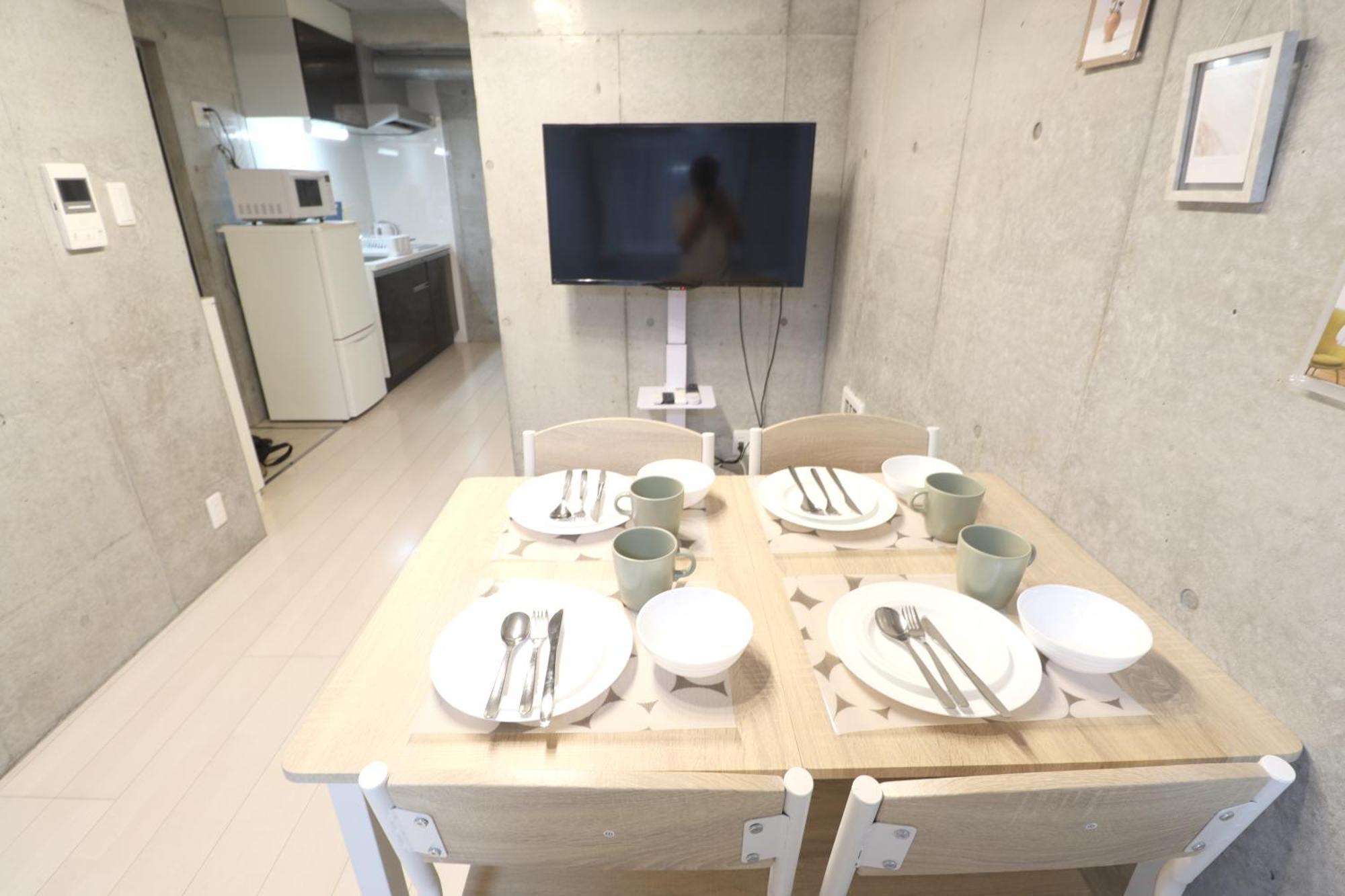 Apartment Newopen 今宮駅徒歩2分大国町駅5分 難波道頓堀も徒歩圏内!!! ホテルリネン使用