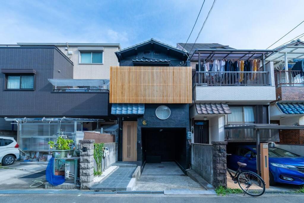 Villa Yume Usjまで電車で1分 駐車場付きの日本の宿 寝室4つ お風呂 トイレ2つ 最大10名