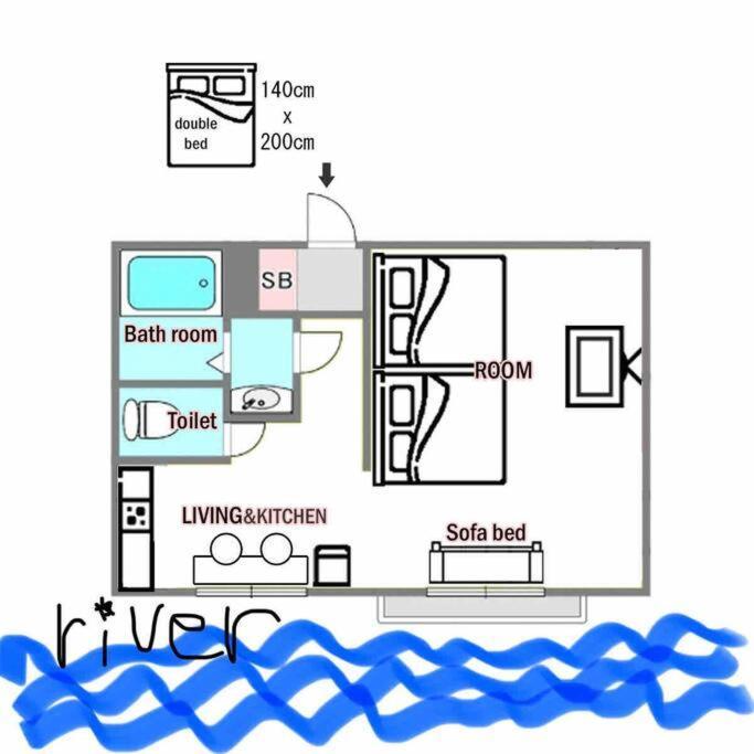 Conds24 難波 308 Apartment *