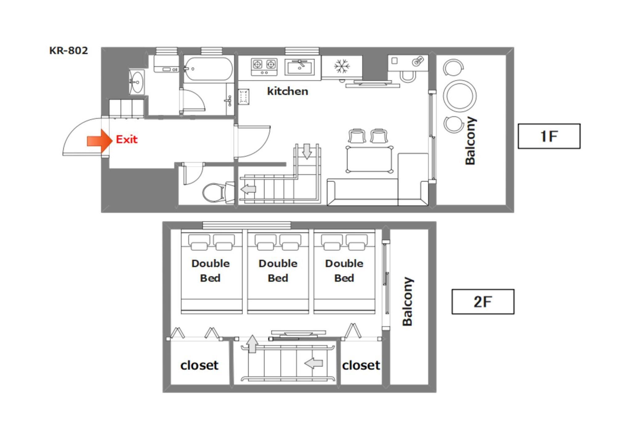 Apartment Kuromon Royal *