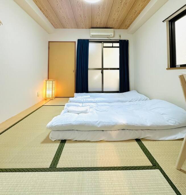 202号室花园町萩之茶屋駅2分和室2名専用バスルームアクセス抜群 * Osaka