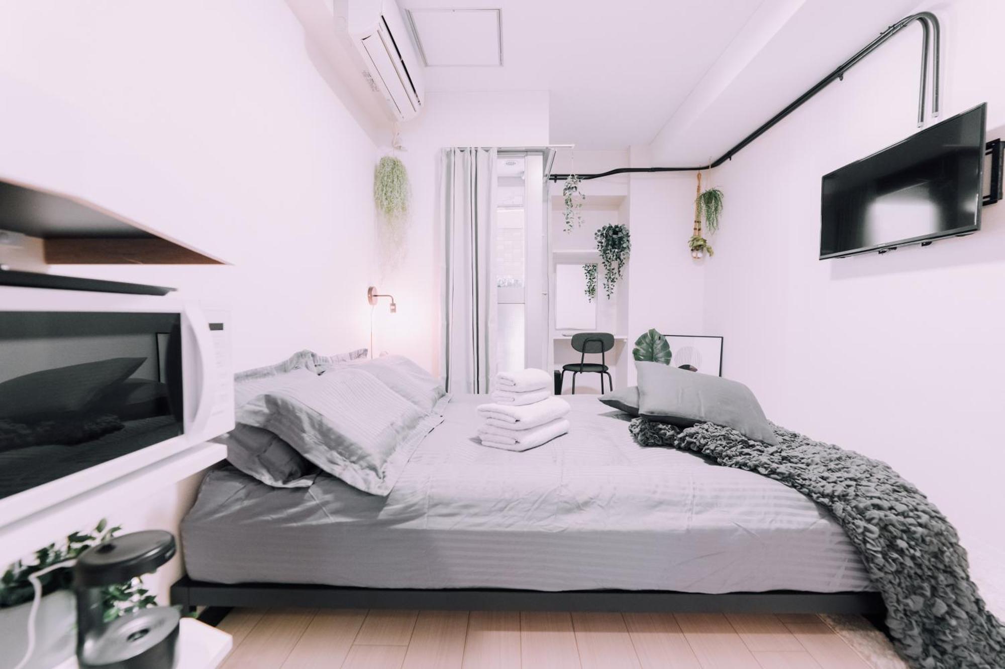 Apartamento Minimalist Loft Namba Compact With A 24-hour Gym Ma501 Osaka